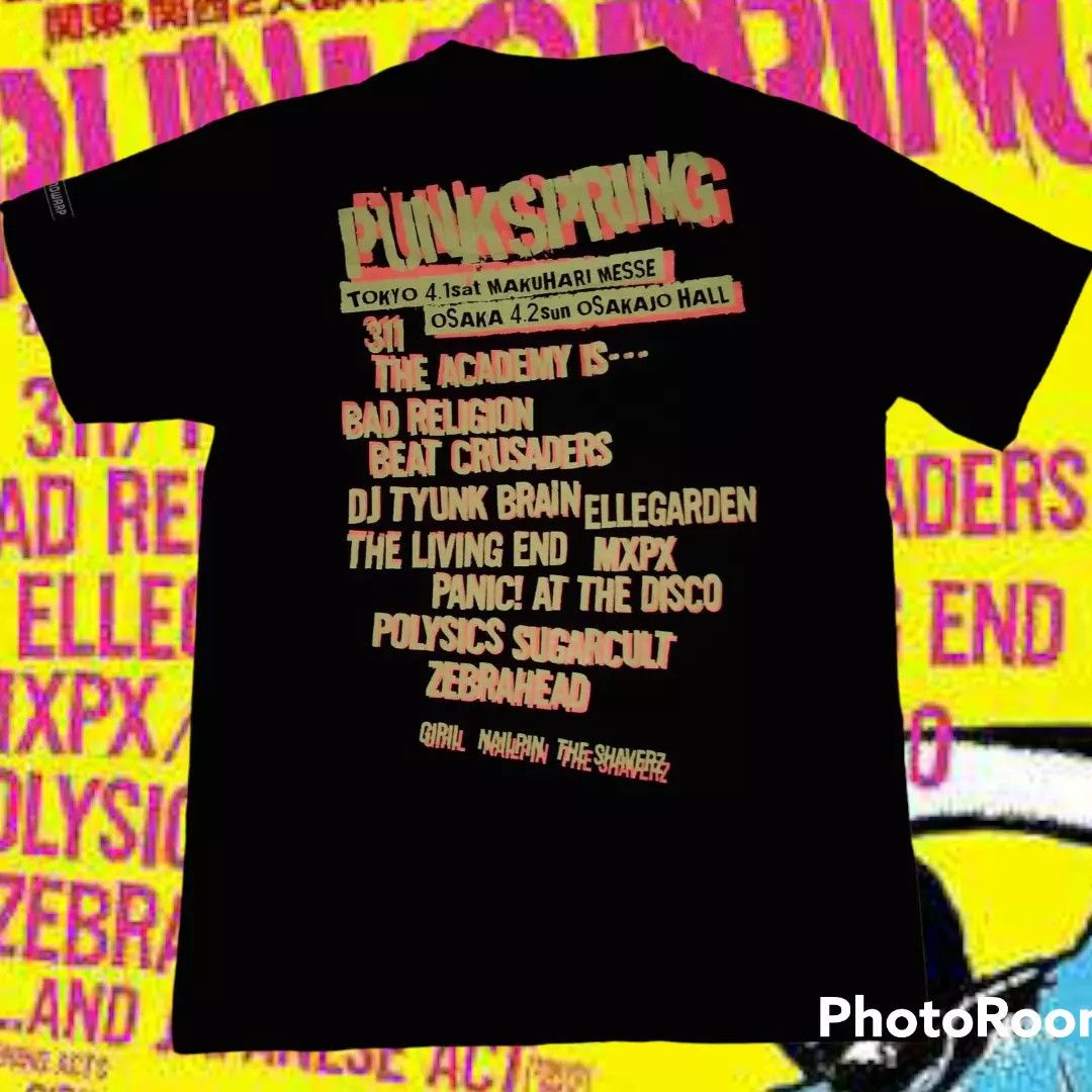 Band Tees VTG 2006 Punkspring tshirt band punk MXPX Bad Religion Size US M / EU 48-50 / 2 - 3 Thumbnail
