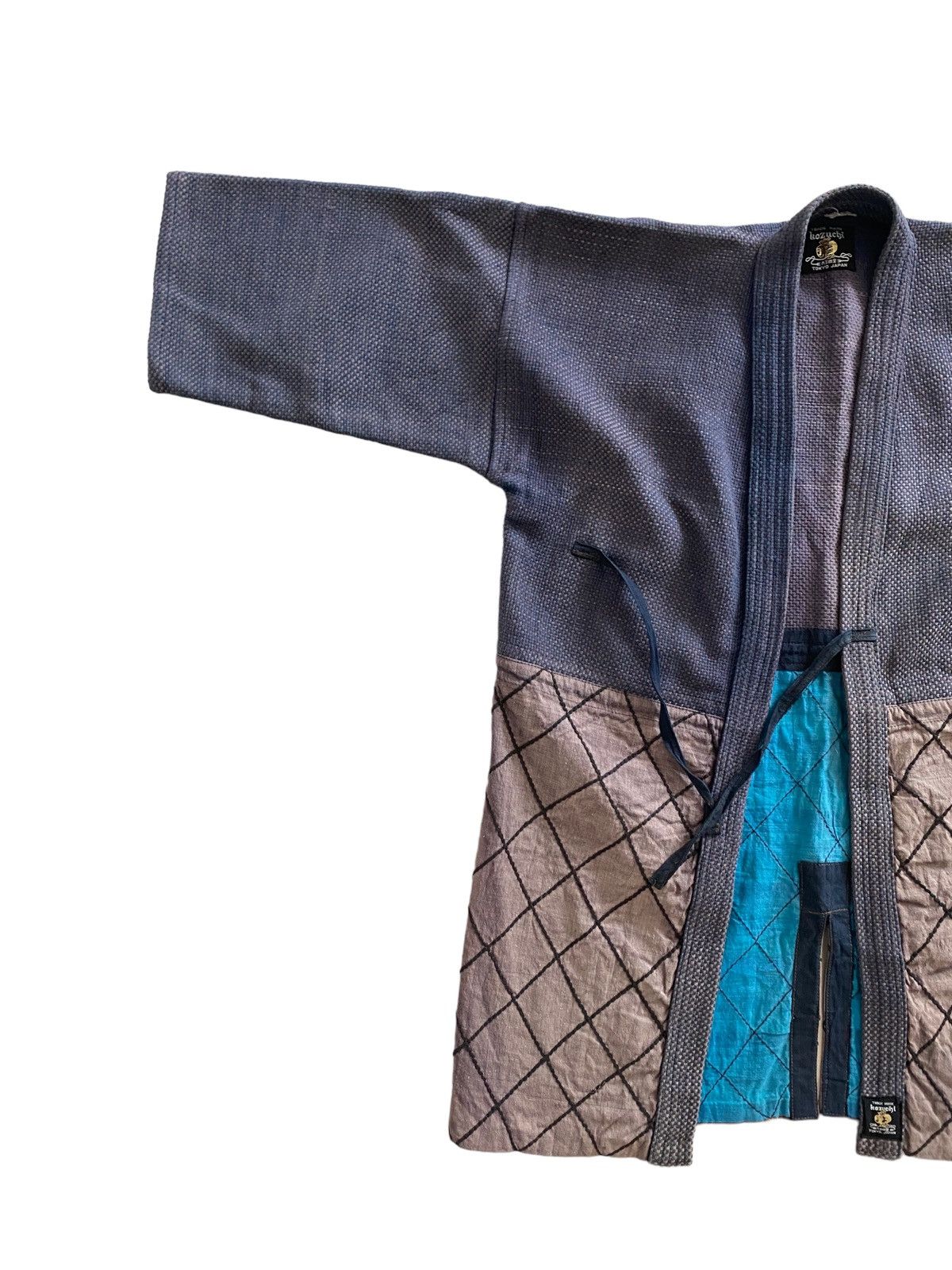 Japanese Brand × Vintage Vintage Dyen kimono Japan Indigo style Visvim kapital design Size US L / EU 52-54 / 3 - 4 Thumbnail