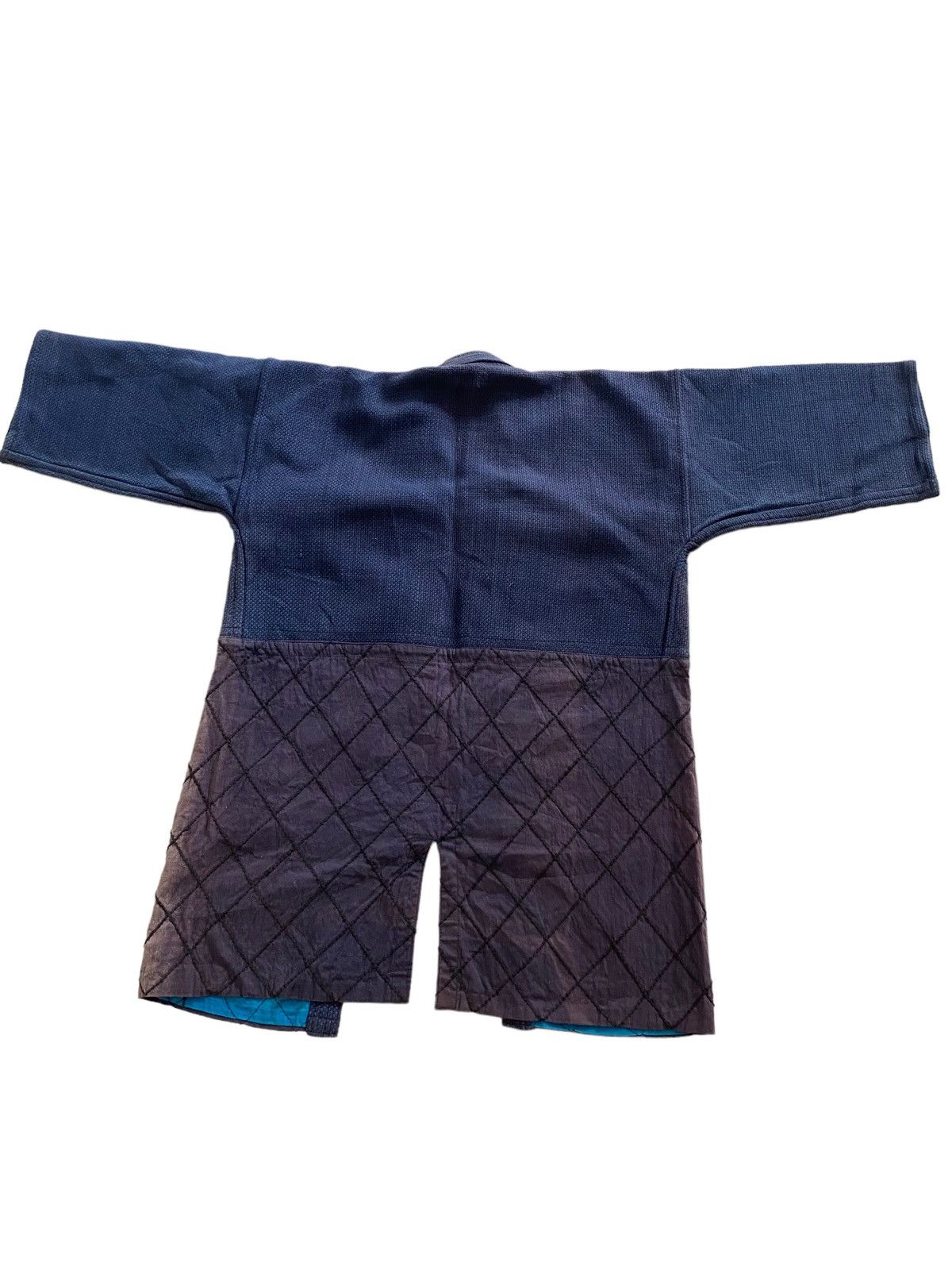 Japanese Brand × Vintage Vintage Dyen kimono Japan Indigo style Visvim kapital design Size US L / EU 52-54 / 3 - 11 Thumbnail