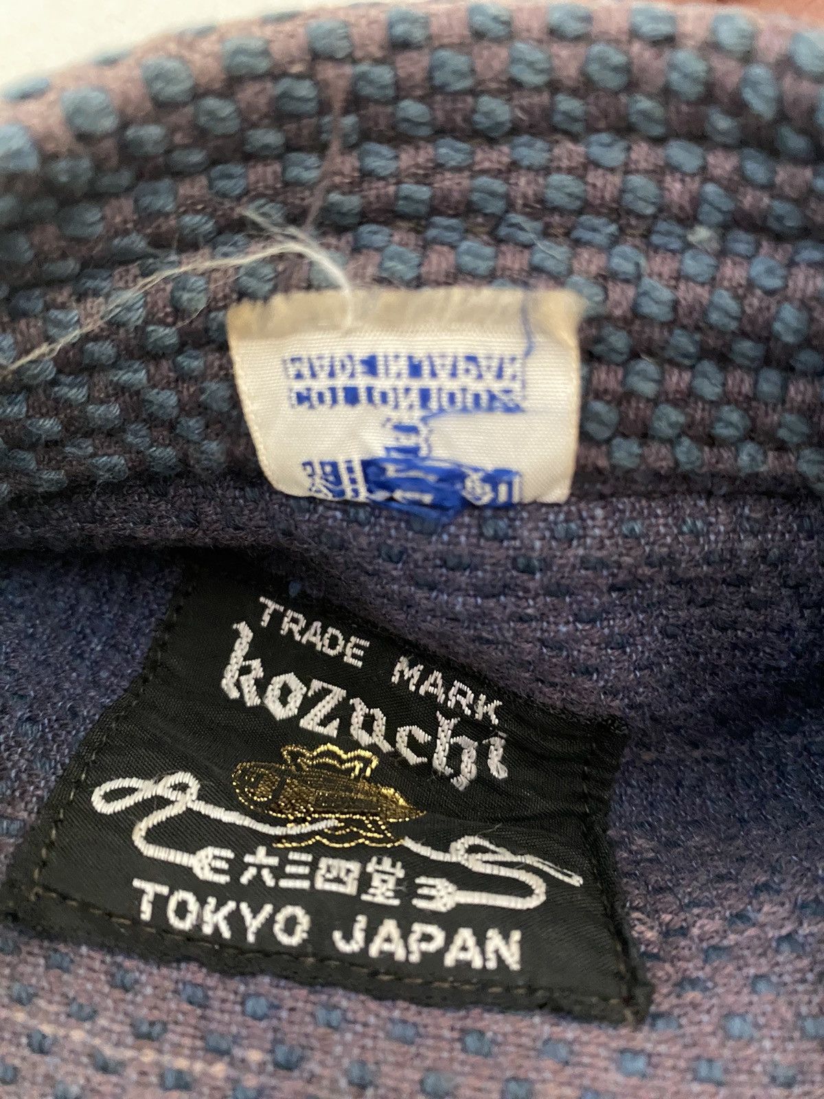 Japanese Brand × Vintage Vintage Dyen kimono Japan Indigo style Visvim kapital design Size US L / EU 52-54 / 3 - 12 Thumbnail