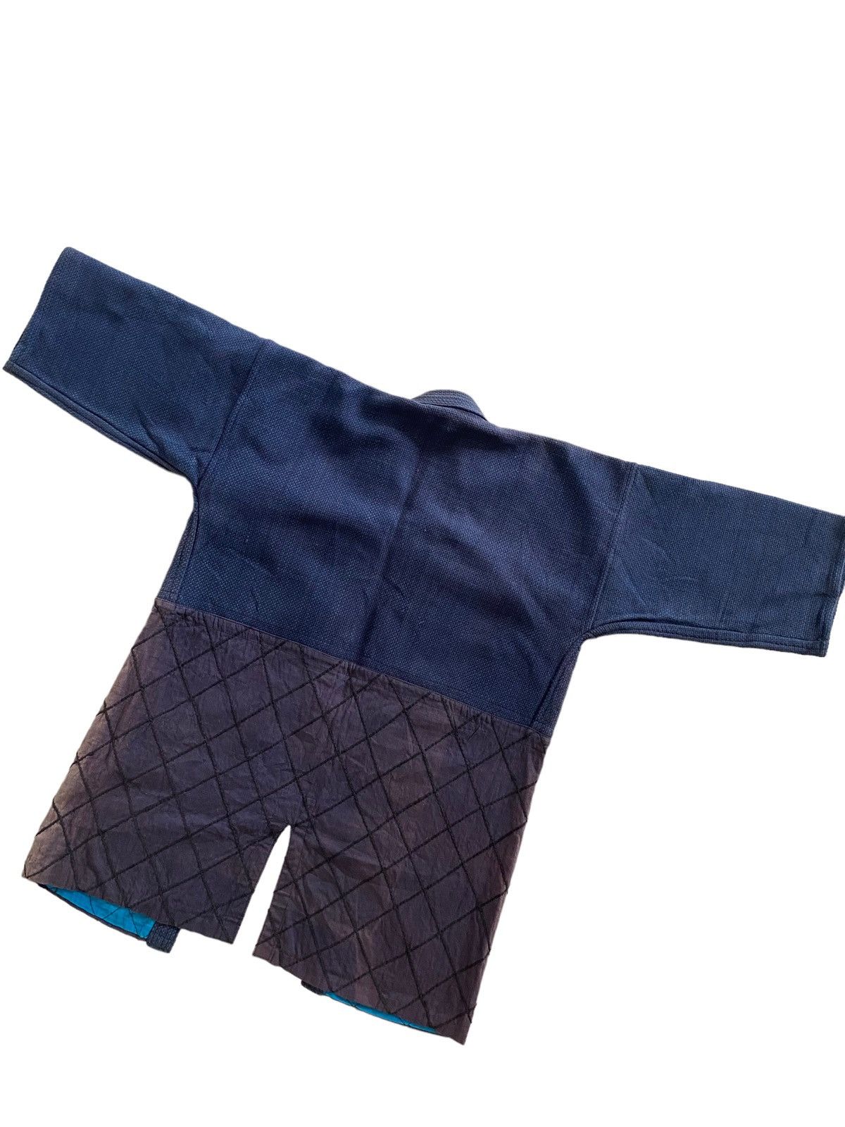 Japanese Brand × Vintage Vintage Dyen kimono Japan Indigo style Visvim kapital design Size US L / EU 52-54 / 3 - 10 Thumbnail