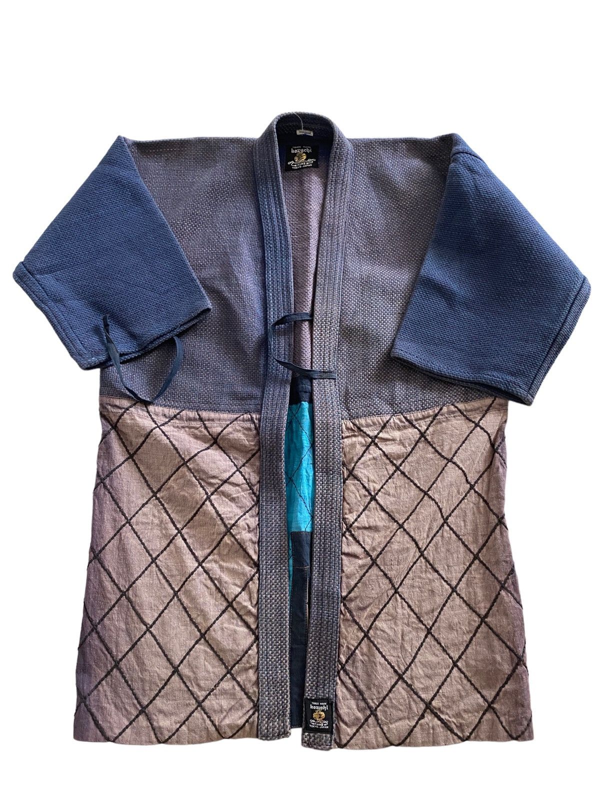 Japanese Brand × Vintage Vintage Dyen kimono Japan Indigo style Visvim kapital design Size US L / EU 52-54 / 3 - 2 Thumbnail
