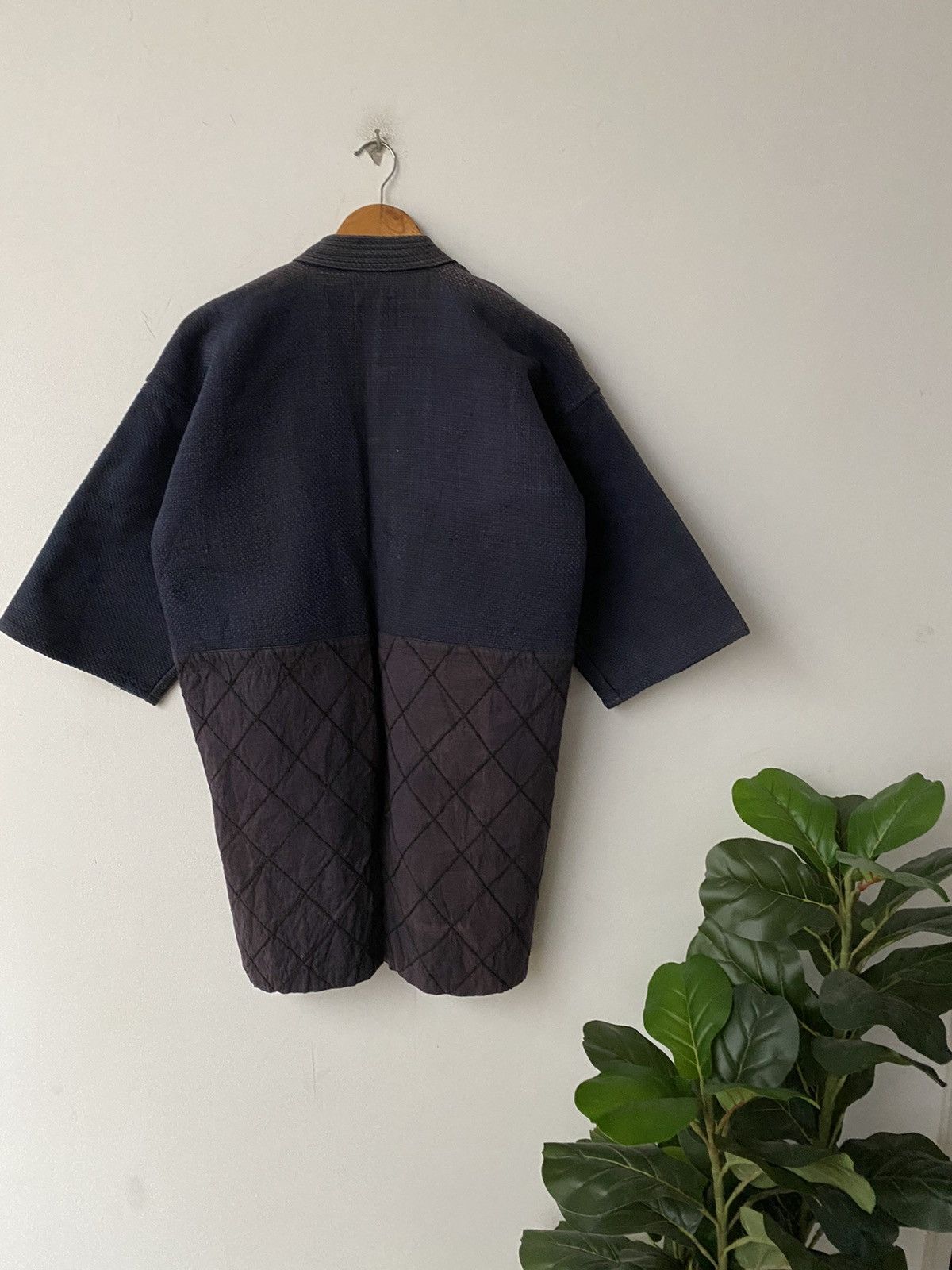 Japanese Brand × Vintage Vintage Dyen kimono Japan Indigo style Visvim kapital design Size US L / EU 52-54 / 3 - 15 Thumbnail