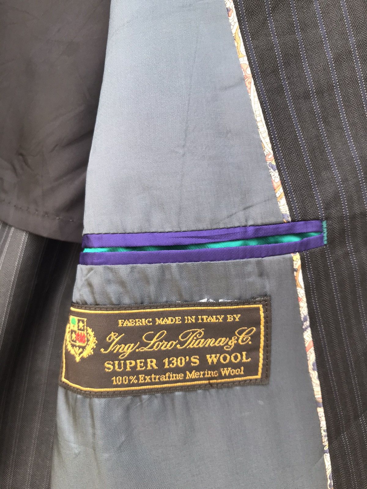 Loro Piana × Paul Smith Loro Piana x Paul Smith Suit Jacket Size US S / EU 44-46 / 1 - 3 Thumbnail