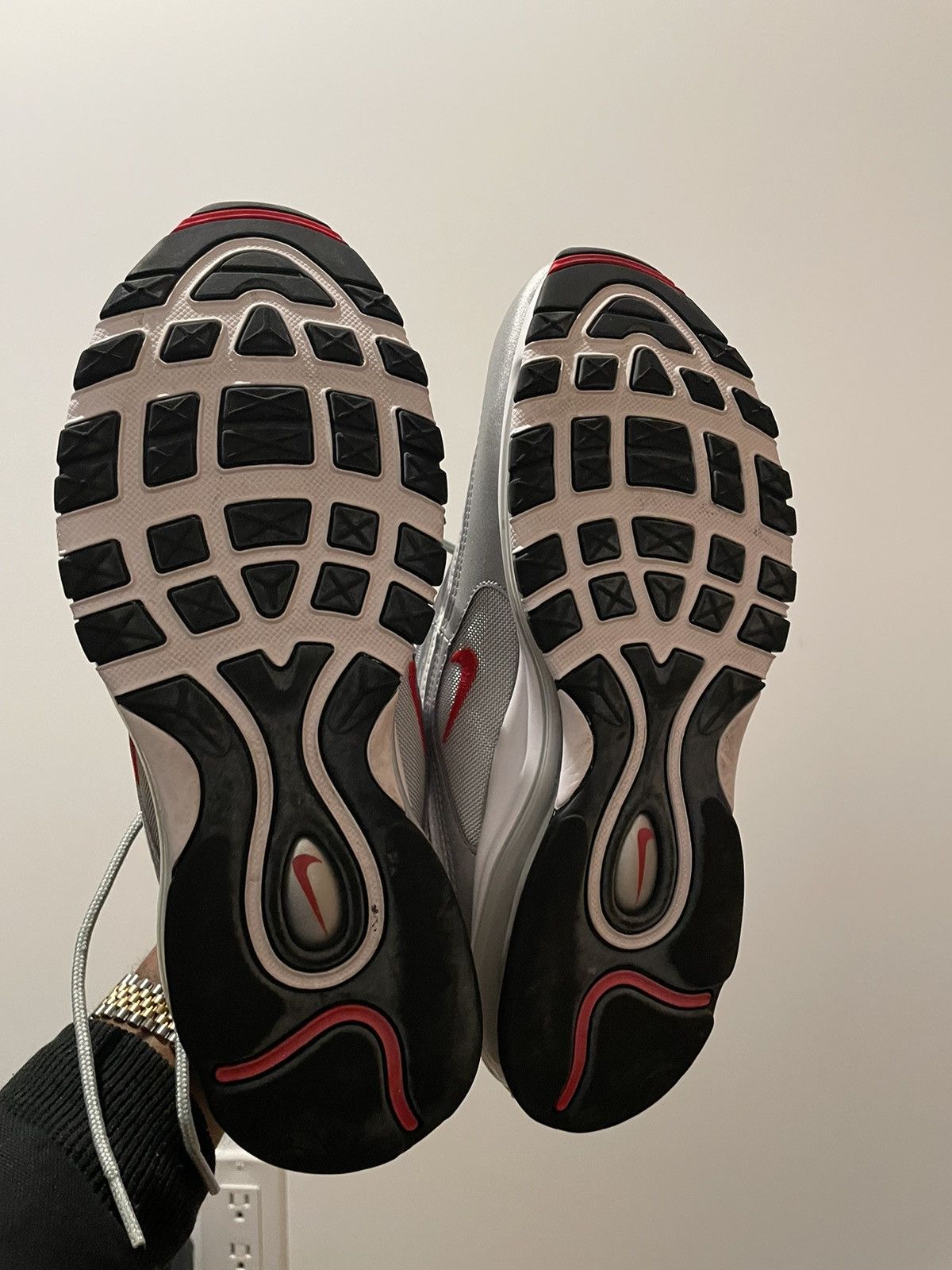Nike Air Max 97 Og Silver Bullet Size US 9 / EU 42 - 6 Thumbnail