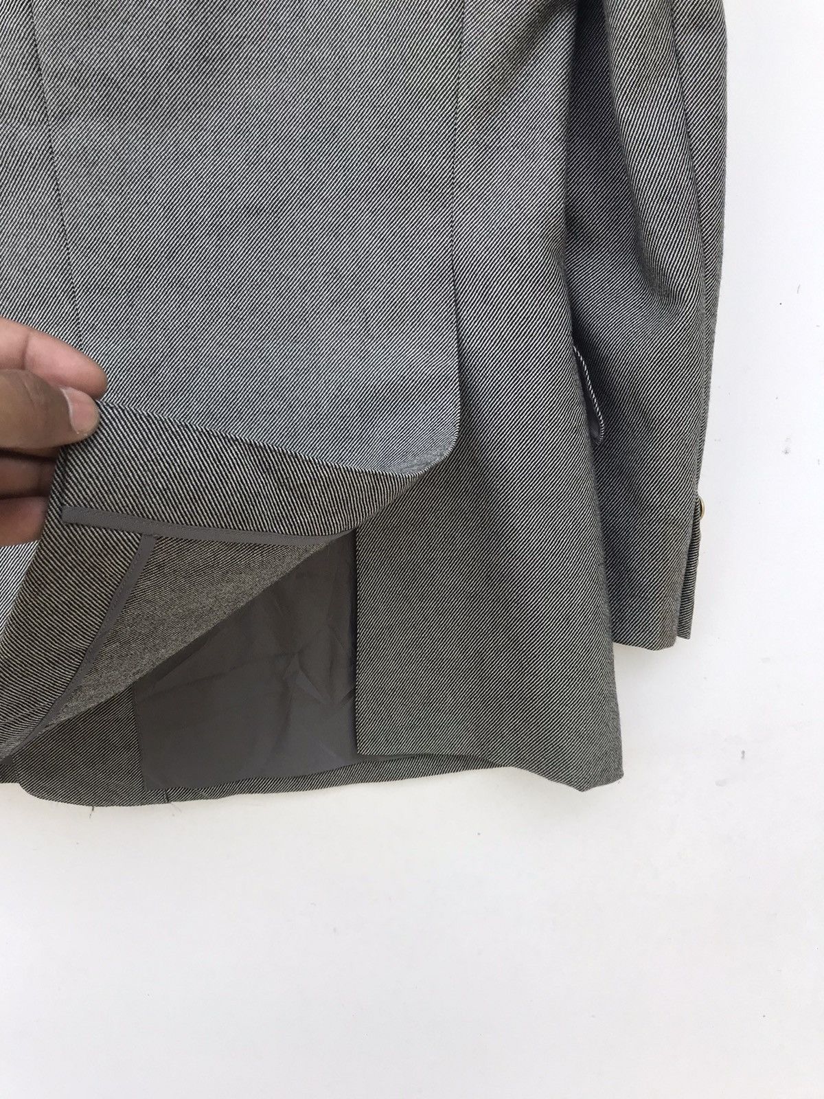 Burberry Vintage Burberry Double-Breasted Suit Jacket Size US S / EU 44-46 / 1 - 12 Thumbnail