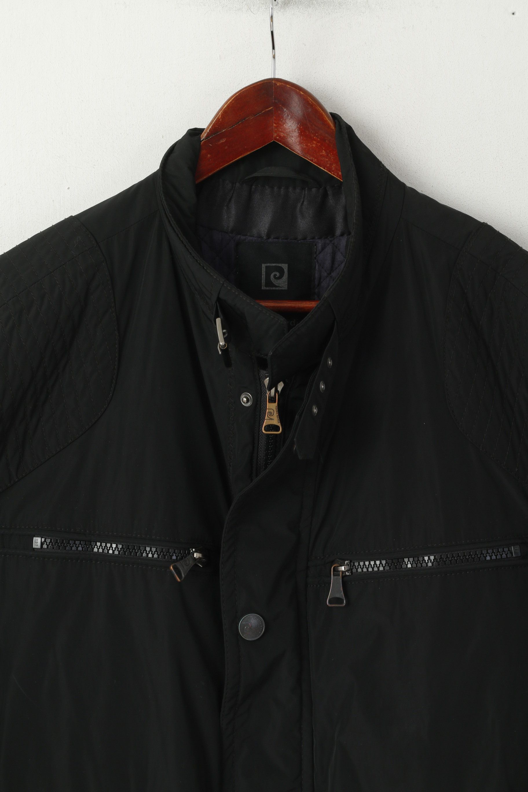 Pierre Cardin Pierre Cardin Paris Men 56 XL Jacket Black Heritage 8094 Size US XL / EU 56 / 4 - 3 Thumbnail