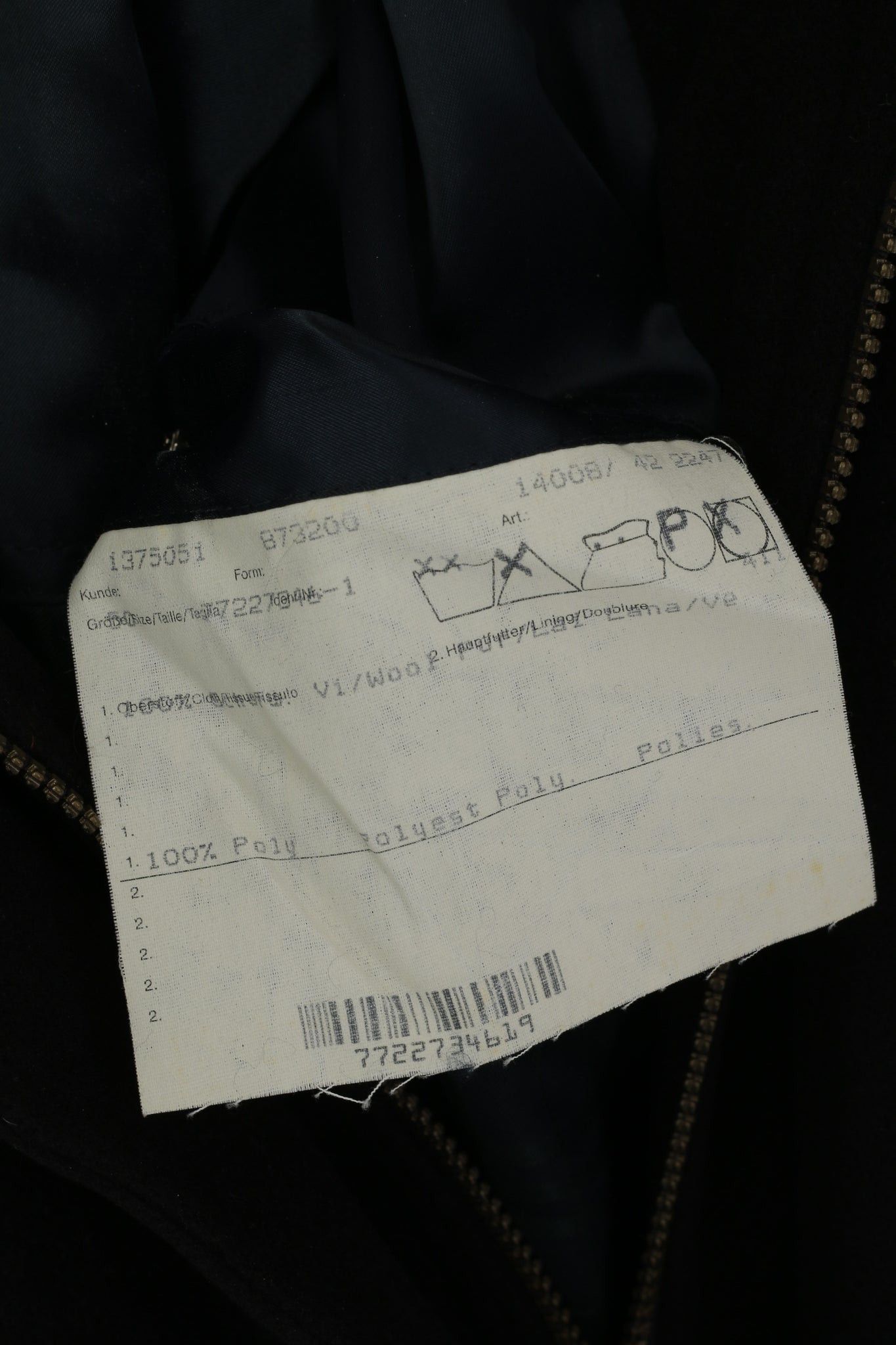 Bugatti Bugatti Men 50 XXL Jacket Black Wool Vintage Classic 6758 Size US XXL / EU 58 / 5 - 7 Thumbnail