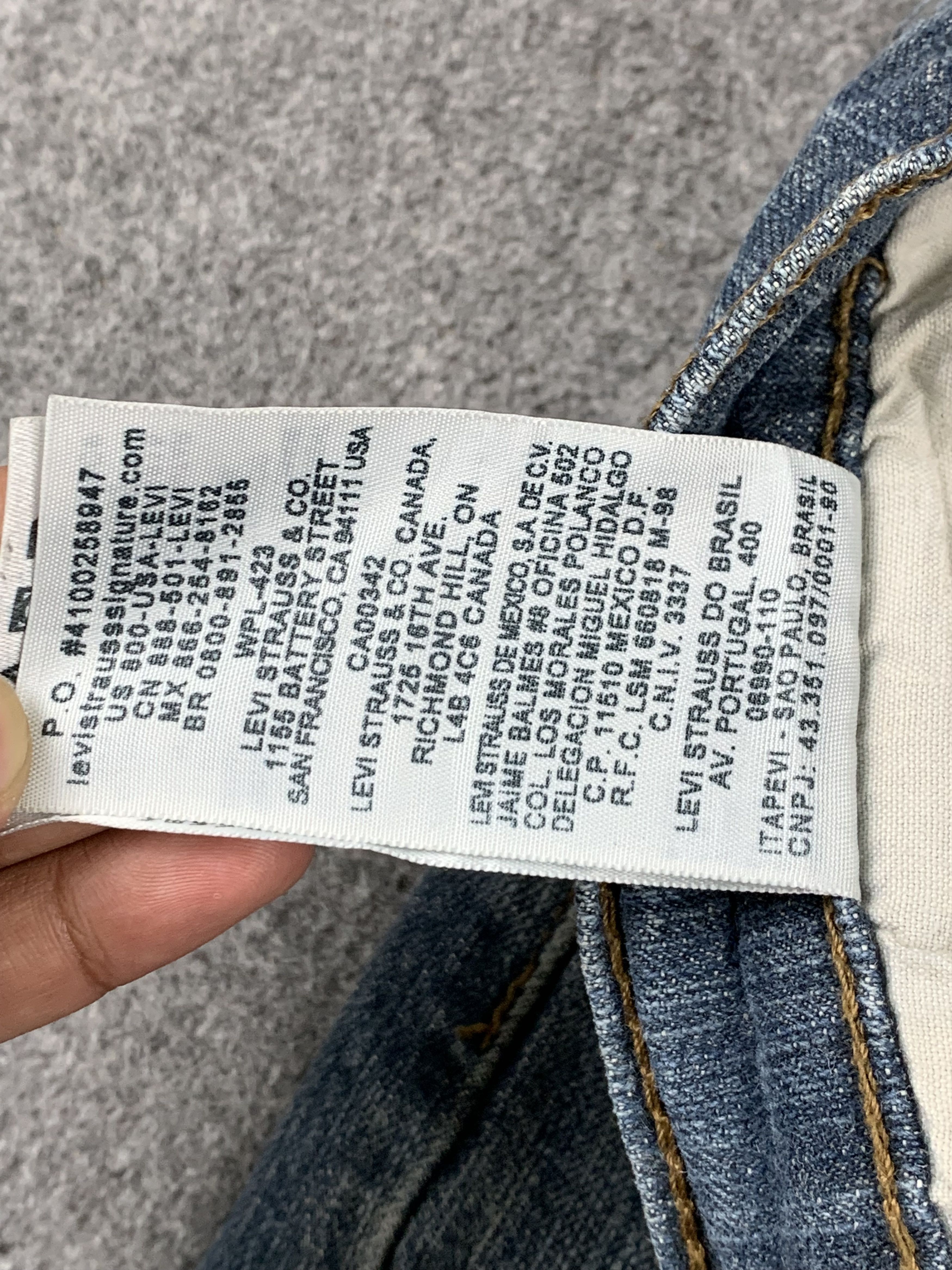Levi's × Vintage Vintage Levis Denizen Jeans DP1789 Size US 34 / EU 50 - 11 Thumbnail