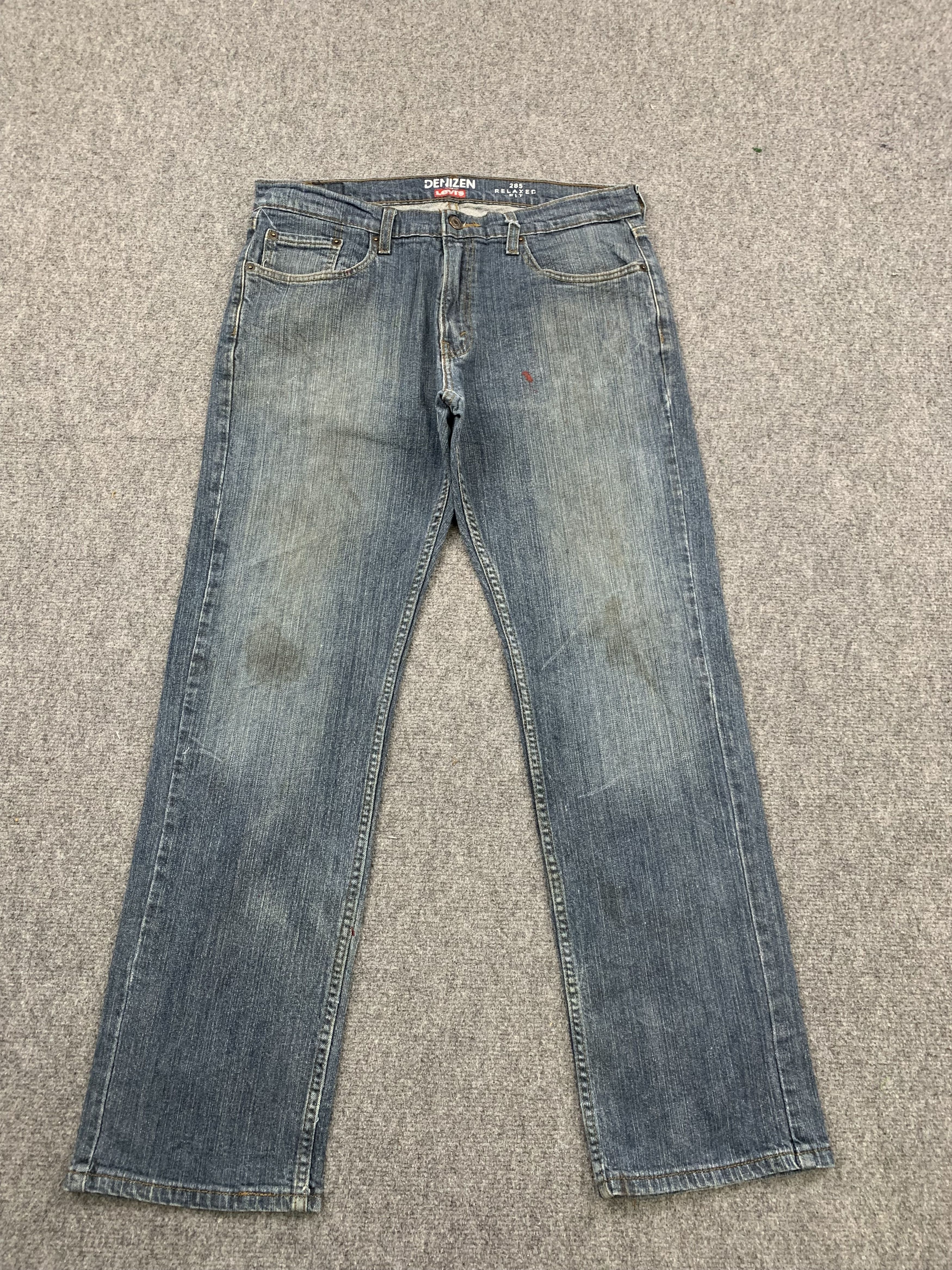 image of Levis Denizen Jeans in Blue Denim, Men's (Size 34)