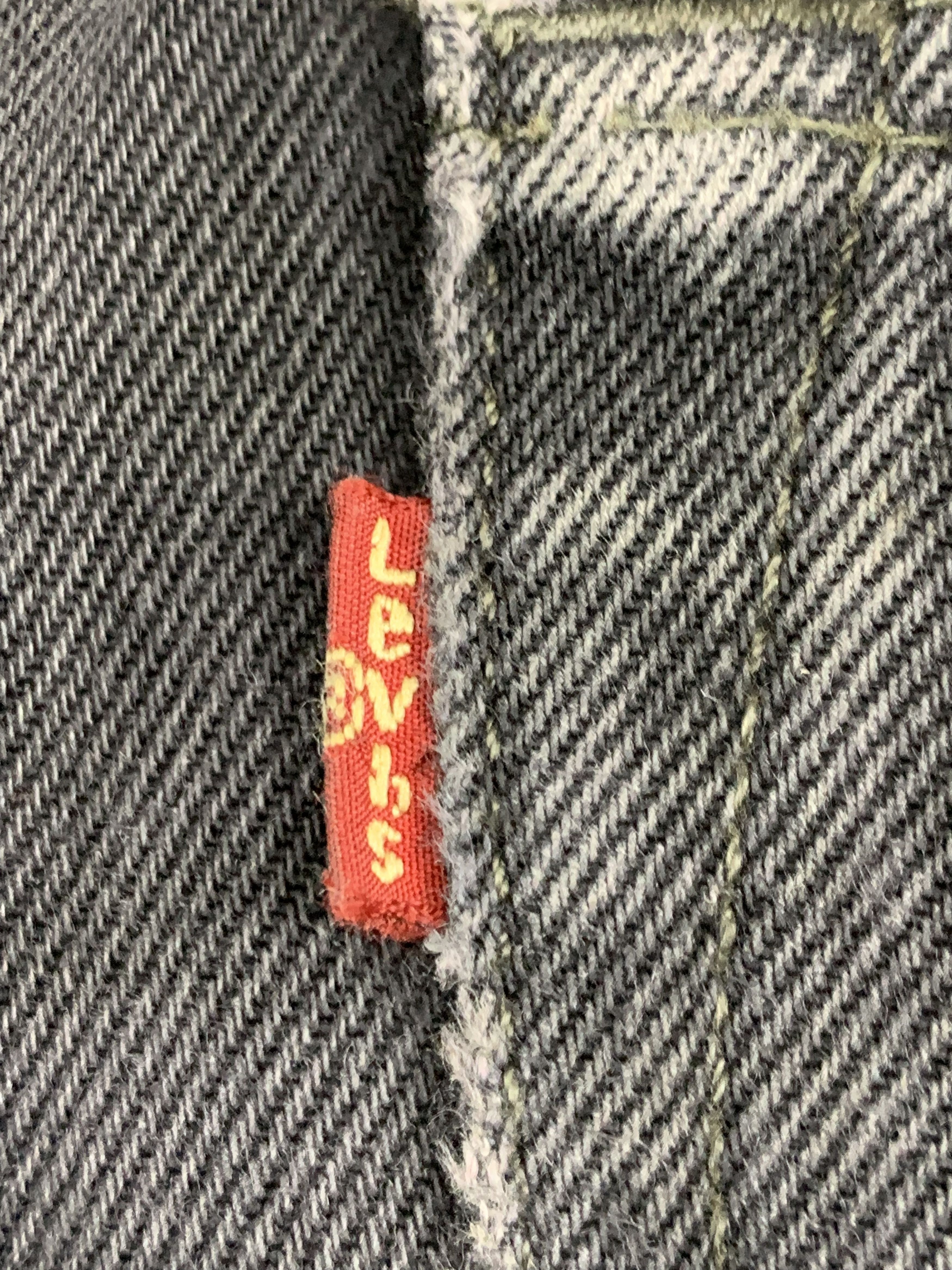 Levi's Vintage Levis 501 Faded Black Jeans DP1790 Size US 33 - 5 Thumbnail
