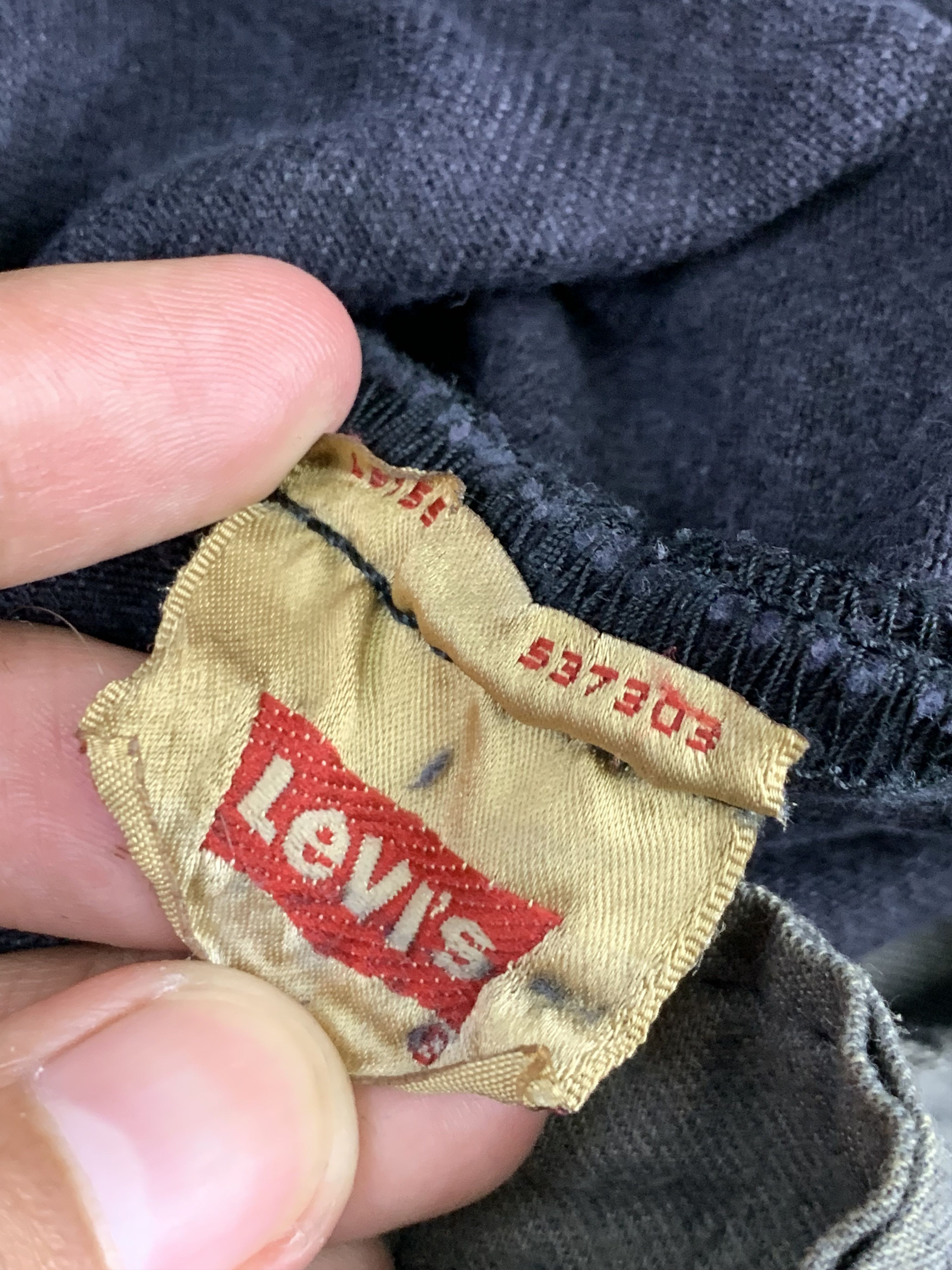 Levi's Vintage Levis 501 Faded Black Jeans DP1790 Size US 33 - 6 Thumbnail
