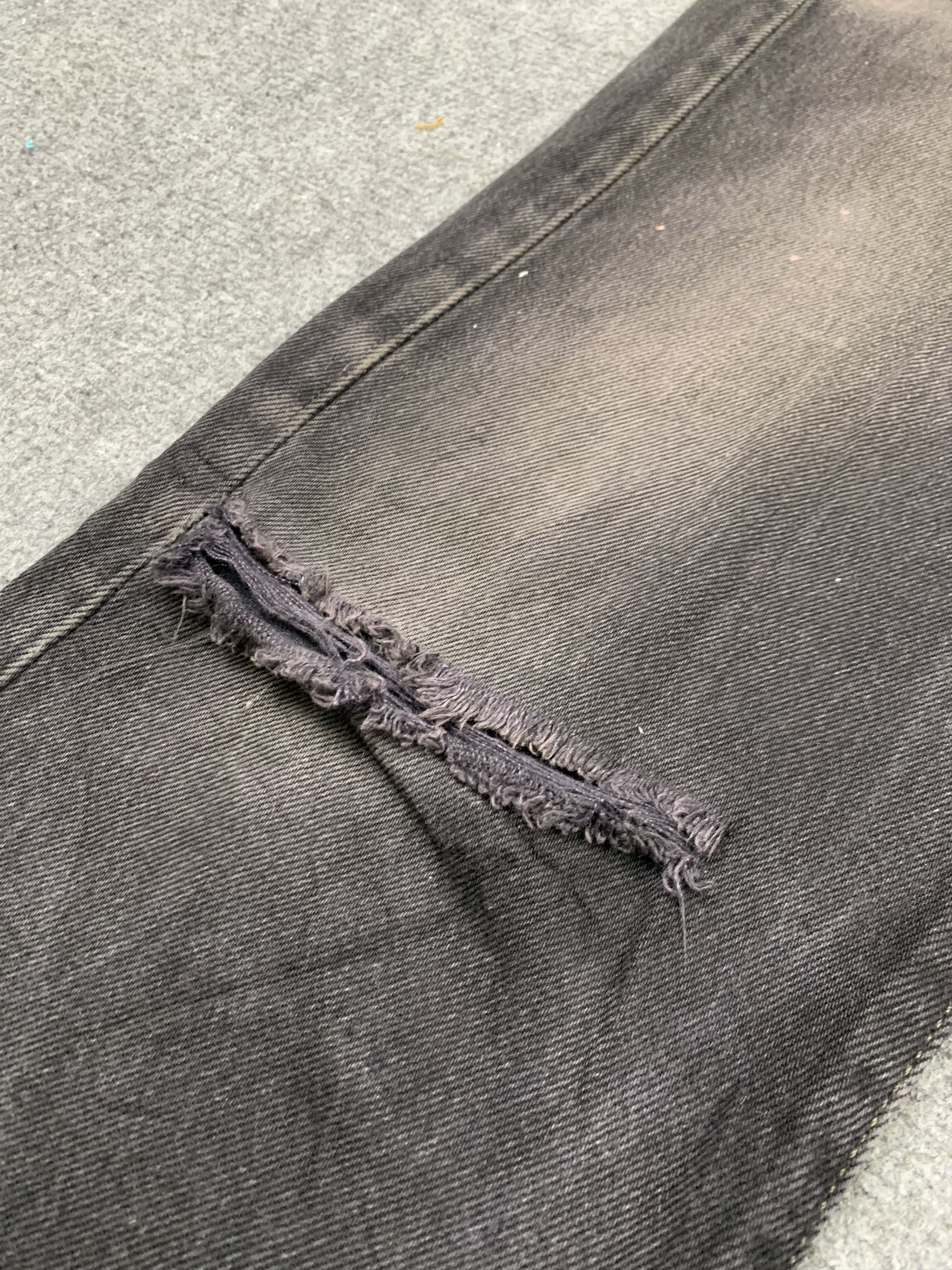 Levi's Vintage Levis 501 Faded Black Jeans DP1790 Size US 33 - 11 Thumbnail