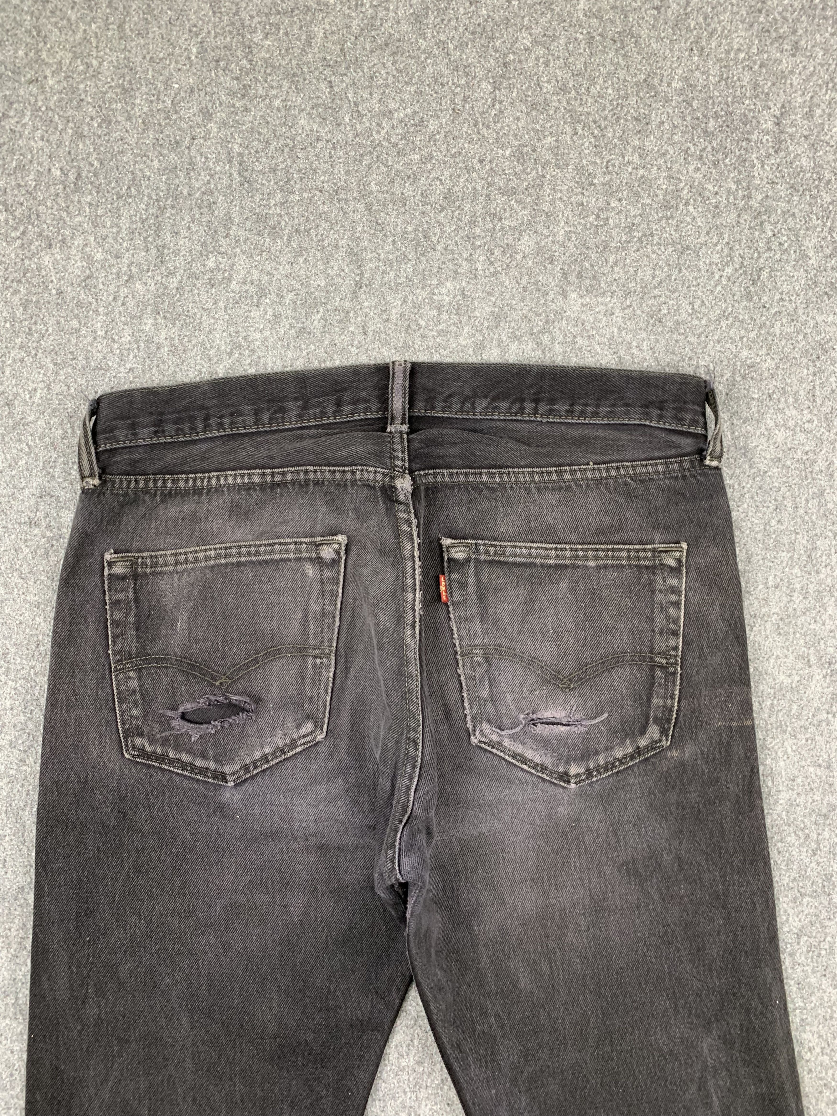 Levi's Vintage Levis 501 Faded Black Jeans DP1790 Size US 33 - 4 Thumbnail