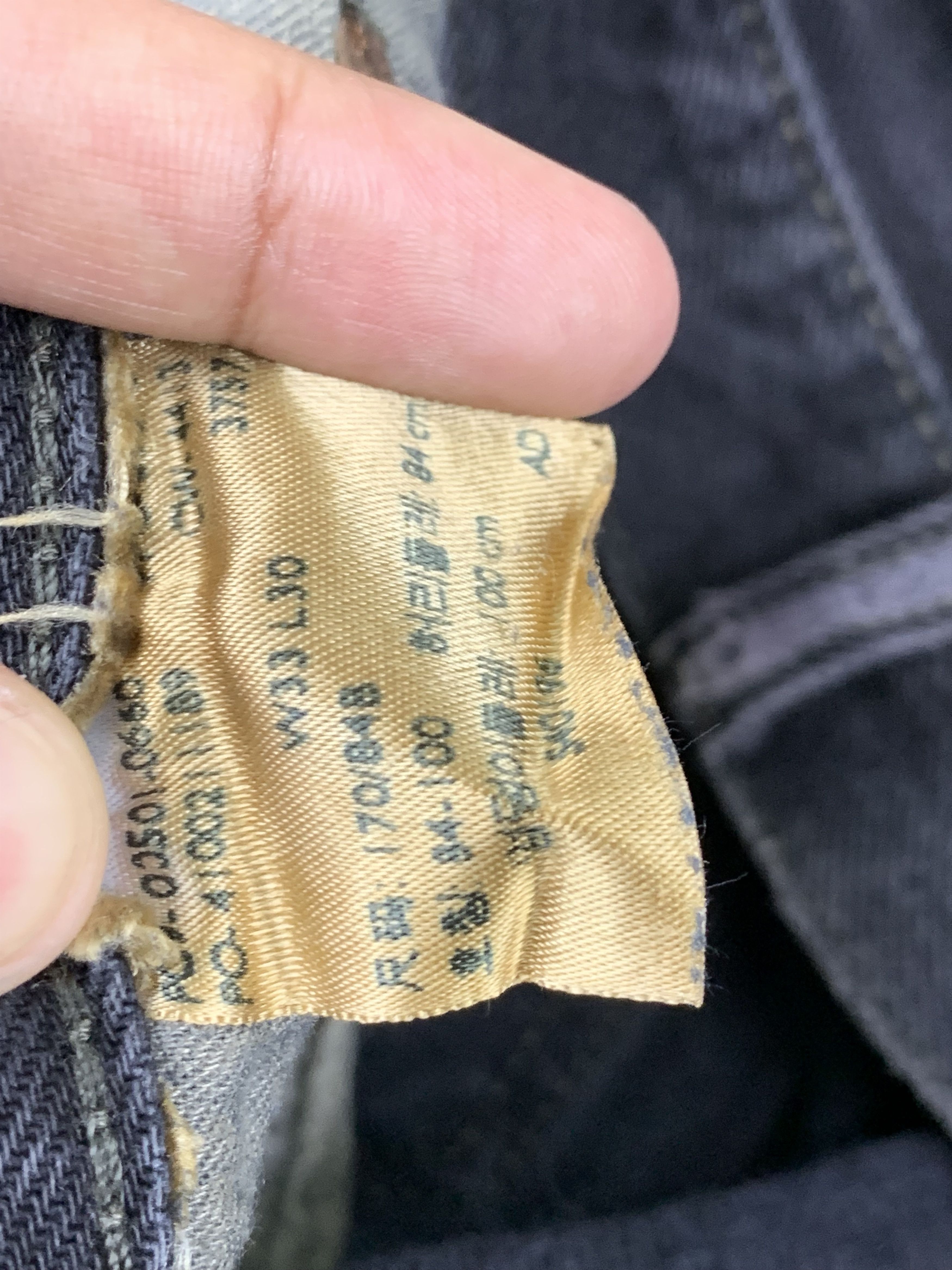Levi's Vintage Levis 501 Faded Black Jeans DP1790 Size US 33 - 7 Thumbnail