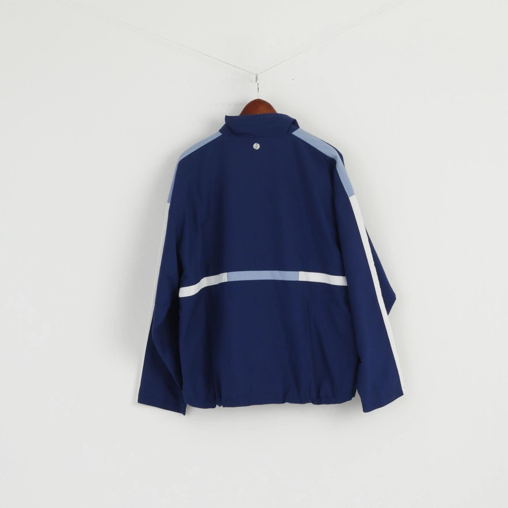 Adidas Adidas Men 52 L Jacket Blue Vintage Bomber Top 1544 Size US L / EU 52-54 / 3 - 7 Thumbnail