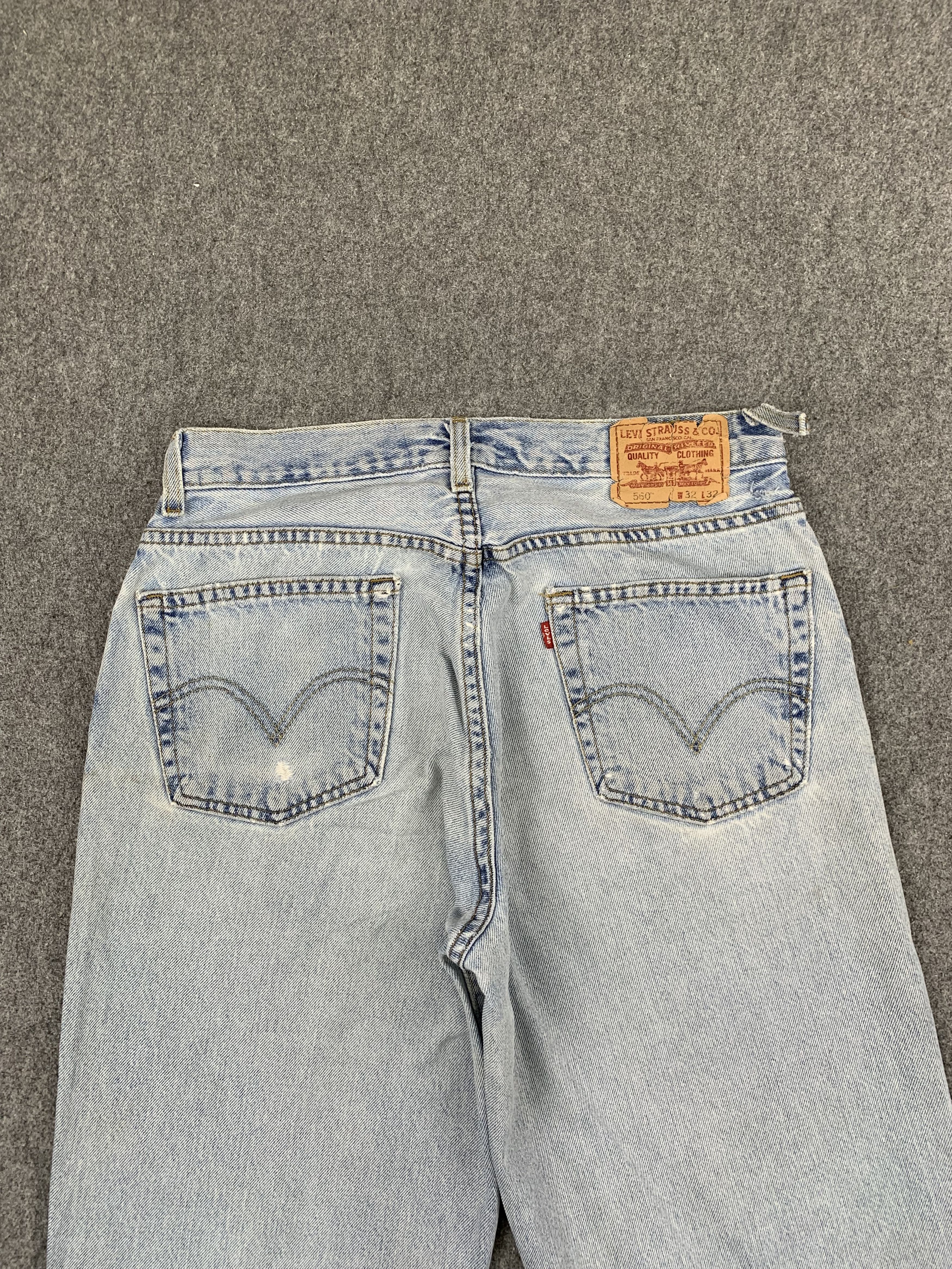 Levi's × Vintage Vintage Levis 560 Light Wash Jeans DP1792 Size US 33 - 4 Thumbnail