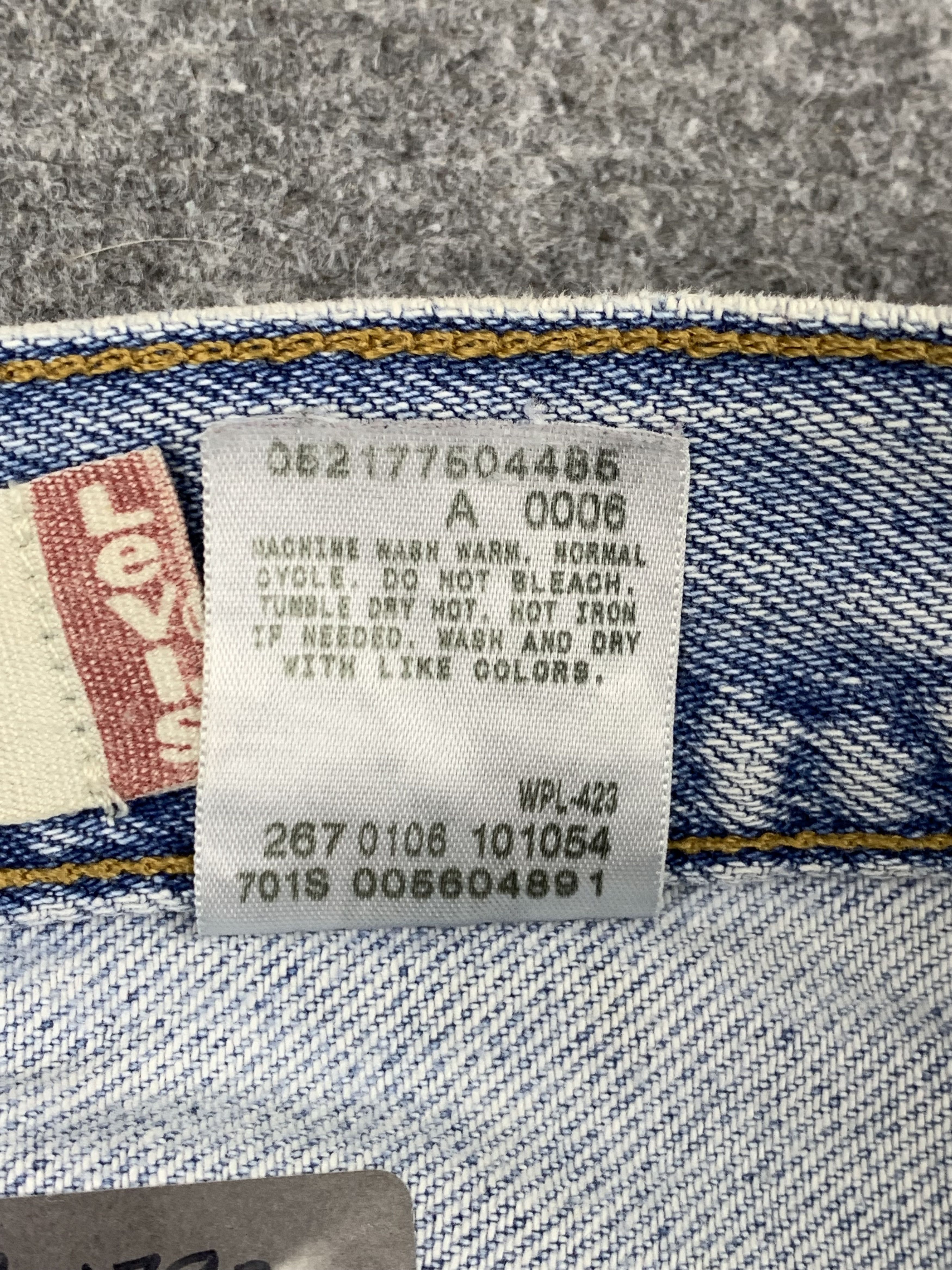 Levi's × Vintage Vintage Levis 560 Light Wash Jeans DP1792 Size US 33 - 8 Thumbnail
