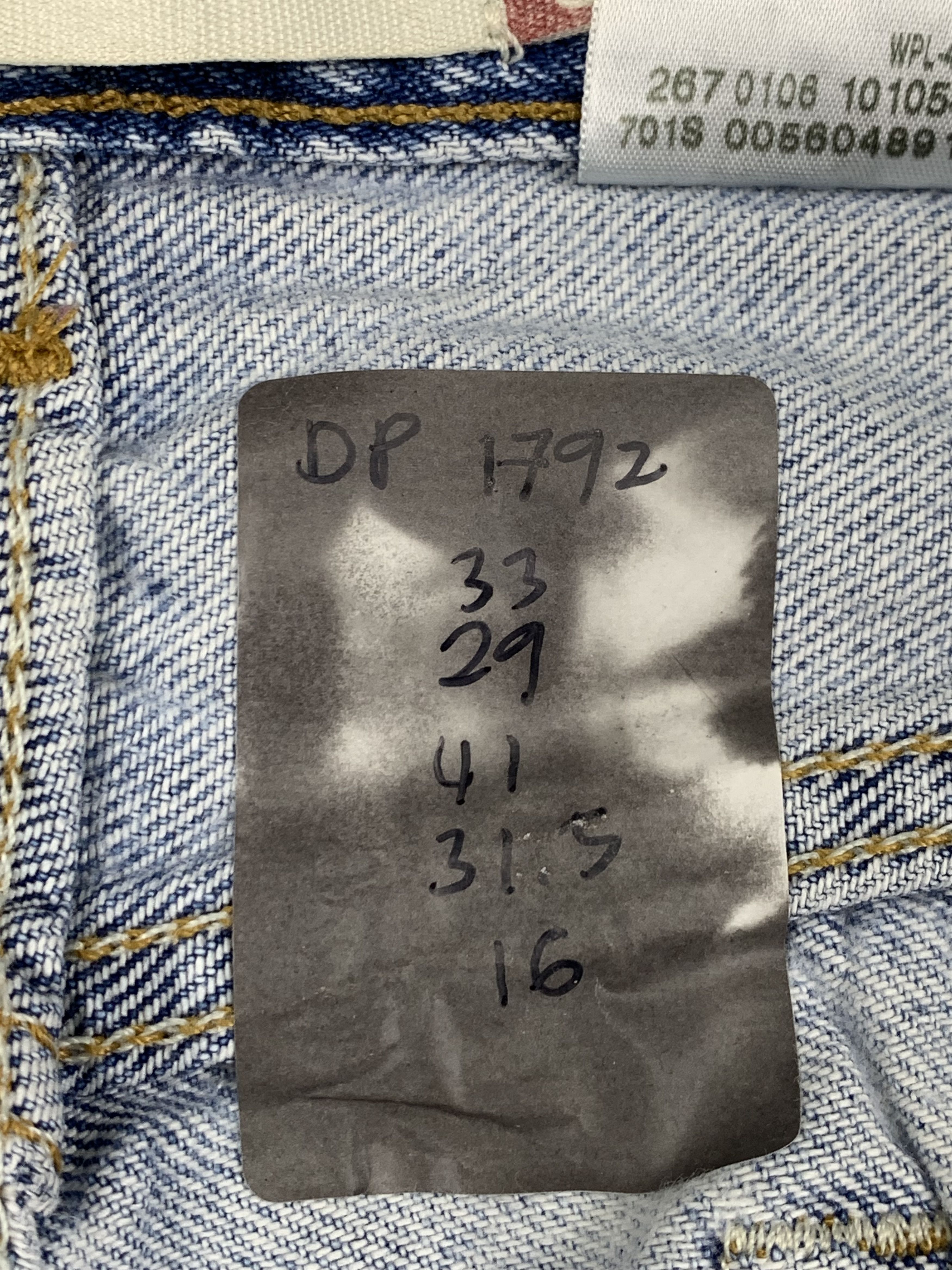 Levi's × Vintage Vintage Levis 560 Light Wash Jeans DP1792 Size US 33 - 15 Thumbnail