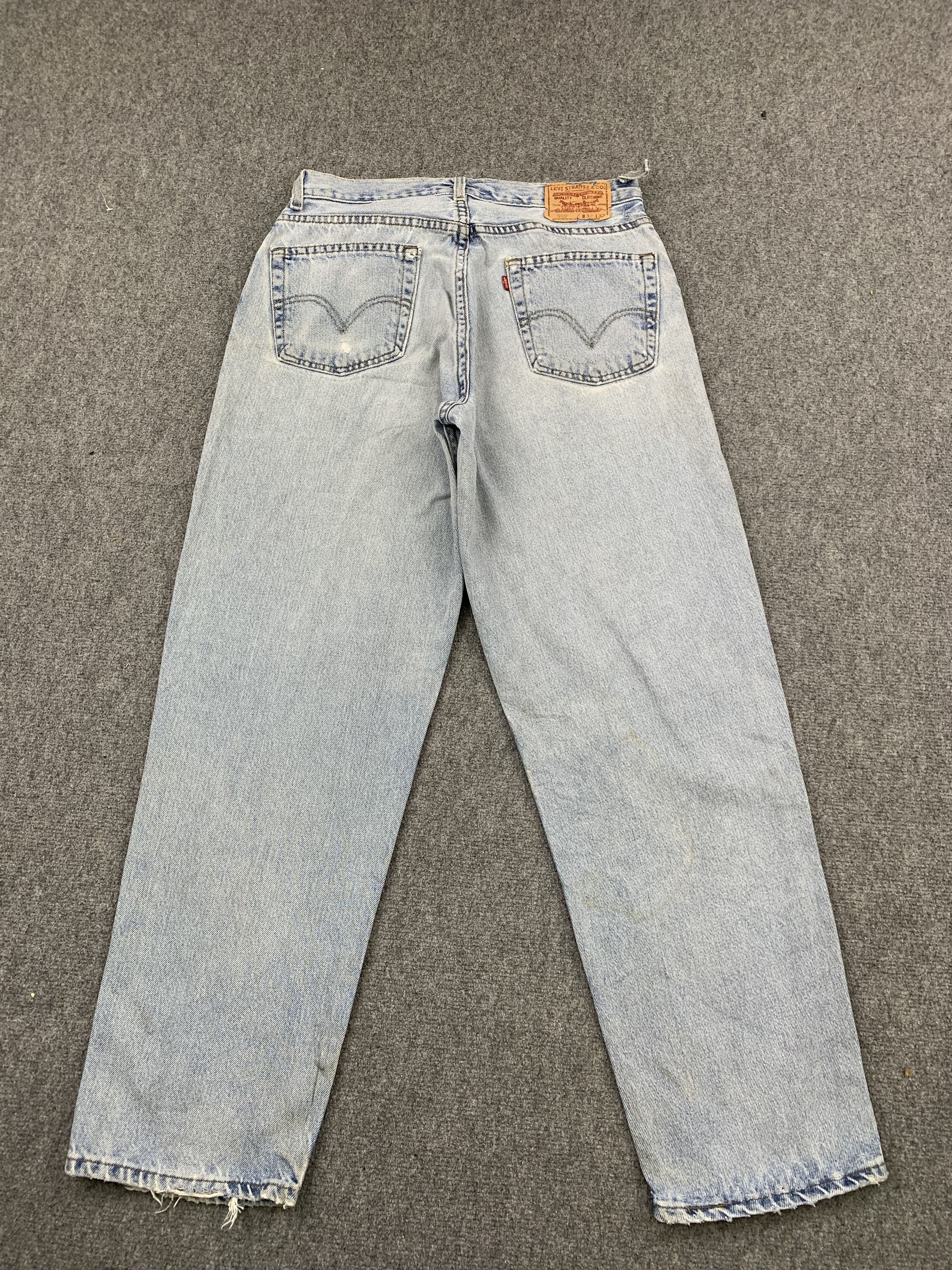 Levi's × Vintage Vintage Levis 560 Light Wash Jeans DP1792 Size US 33 - 3 Thumbnail