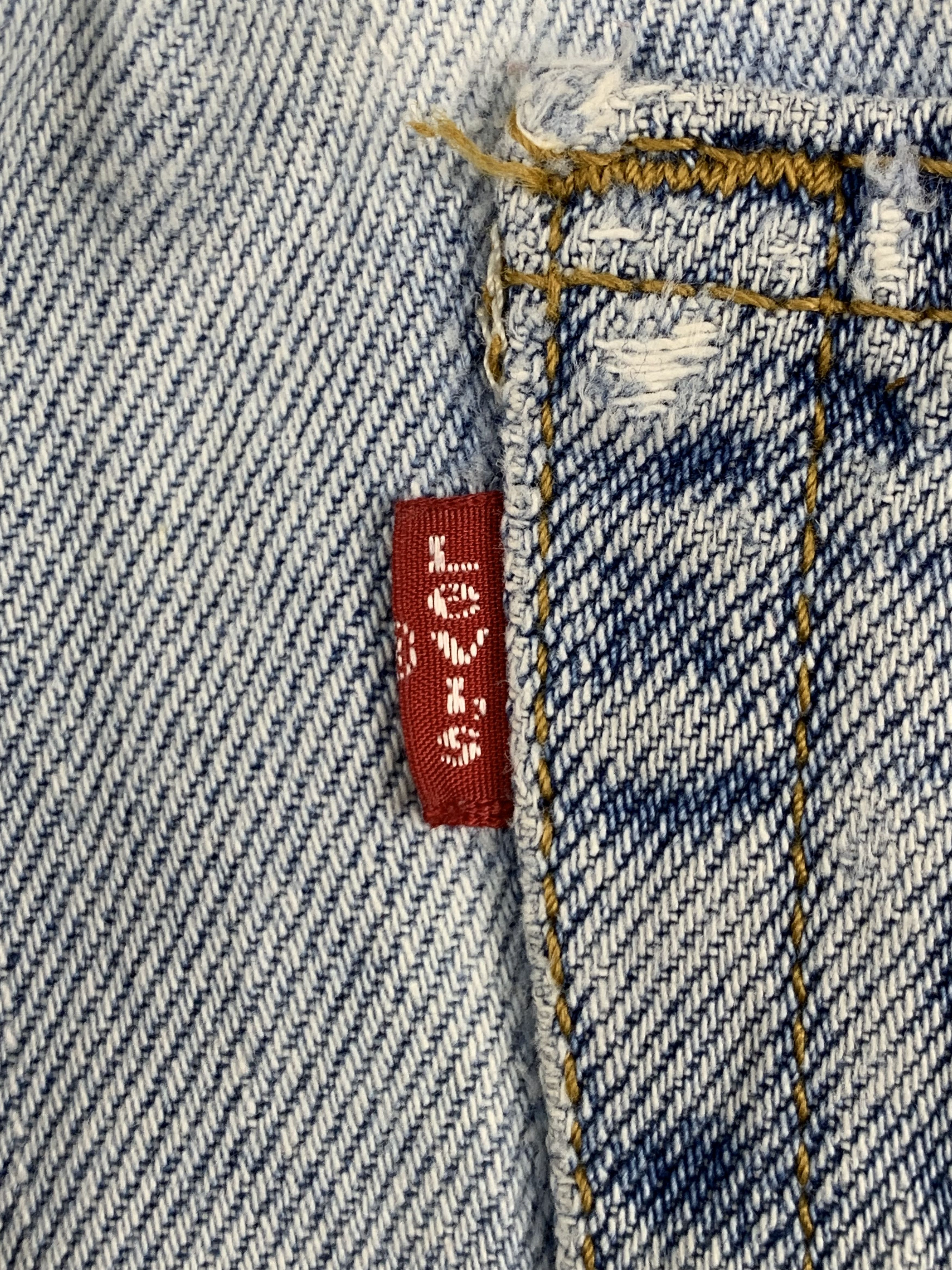 Levi's × Vintage Vintage Levis 560 Light Wash Jeans DP1792 Size US 33 - 6 Thumbnail