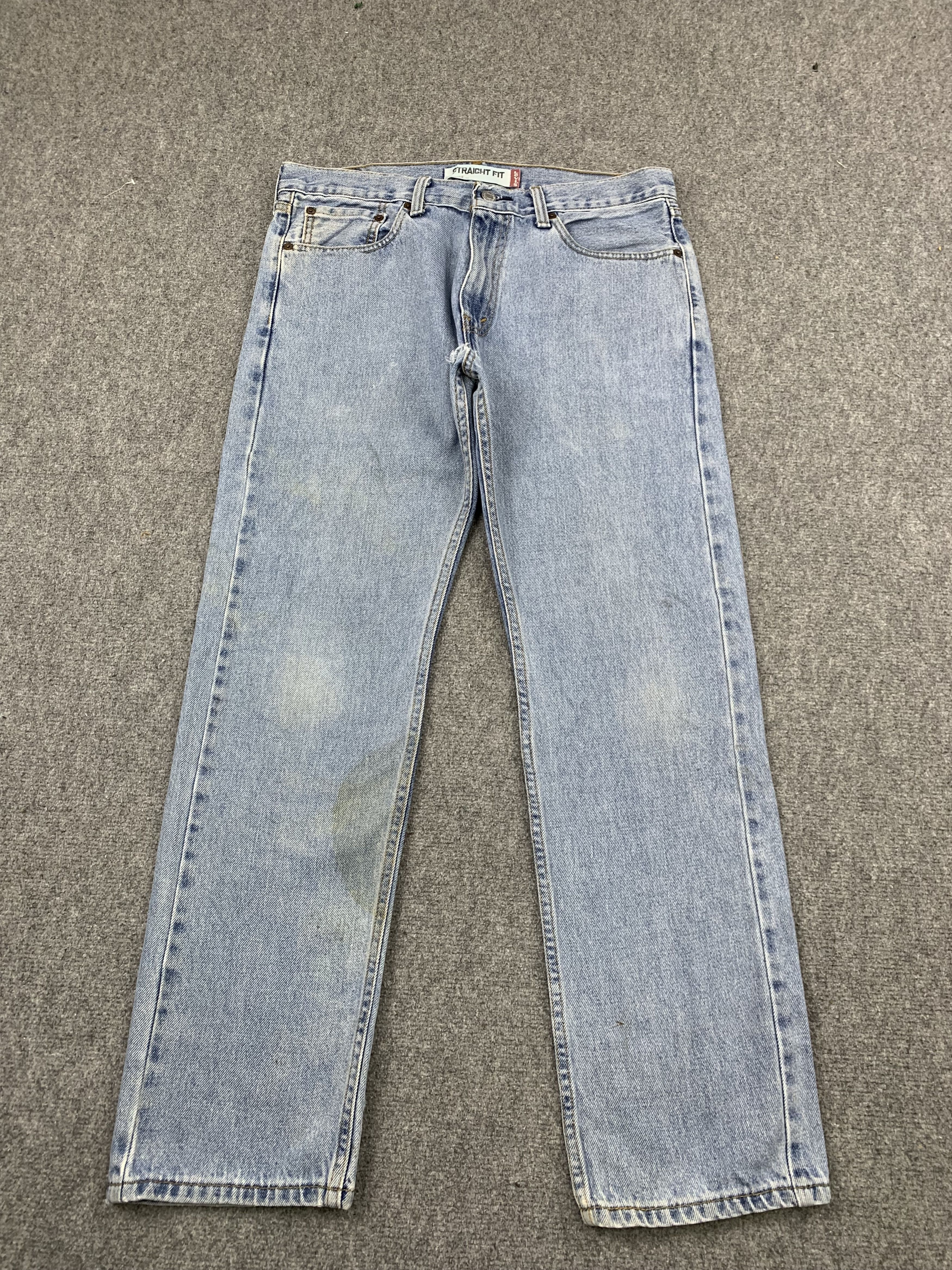 Levi's Vintage Levis 505 Light Wash Jeans DP1795 Size US 35 - 1 Thumbnail