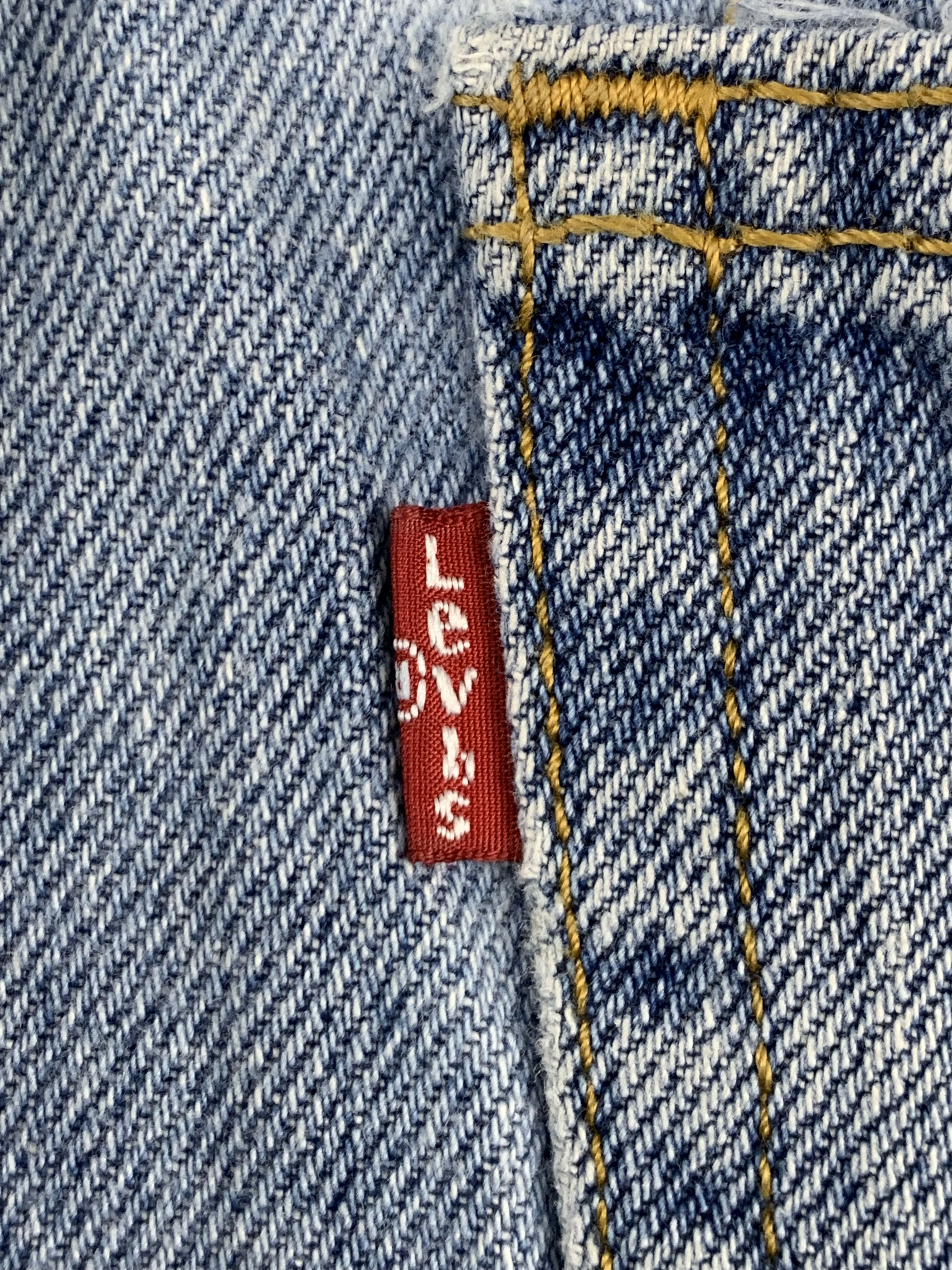 Levi's Vintage Levis 505 Light Wash Jeans DP1795 Size US 35 - 7 Thumbnail