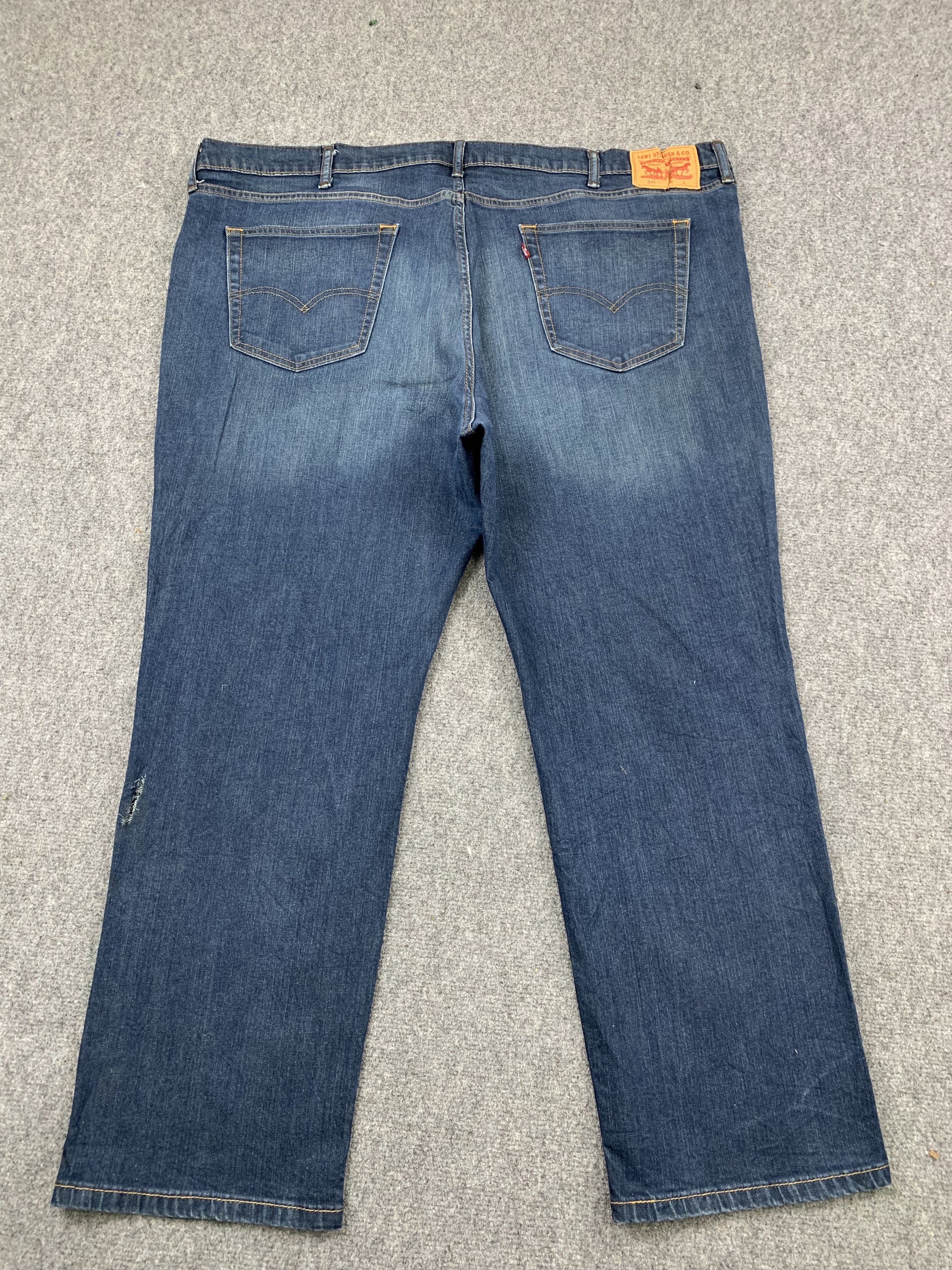 Levi's Vintage Levis 541 Faded Blue Jeans DP1796 Size US 44 / EU 60 - 3 Thumbnail