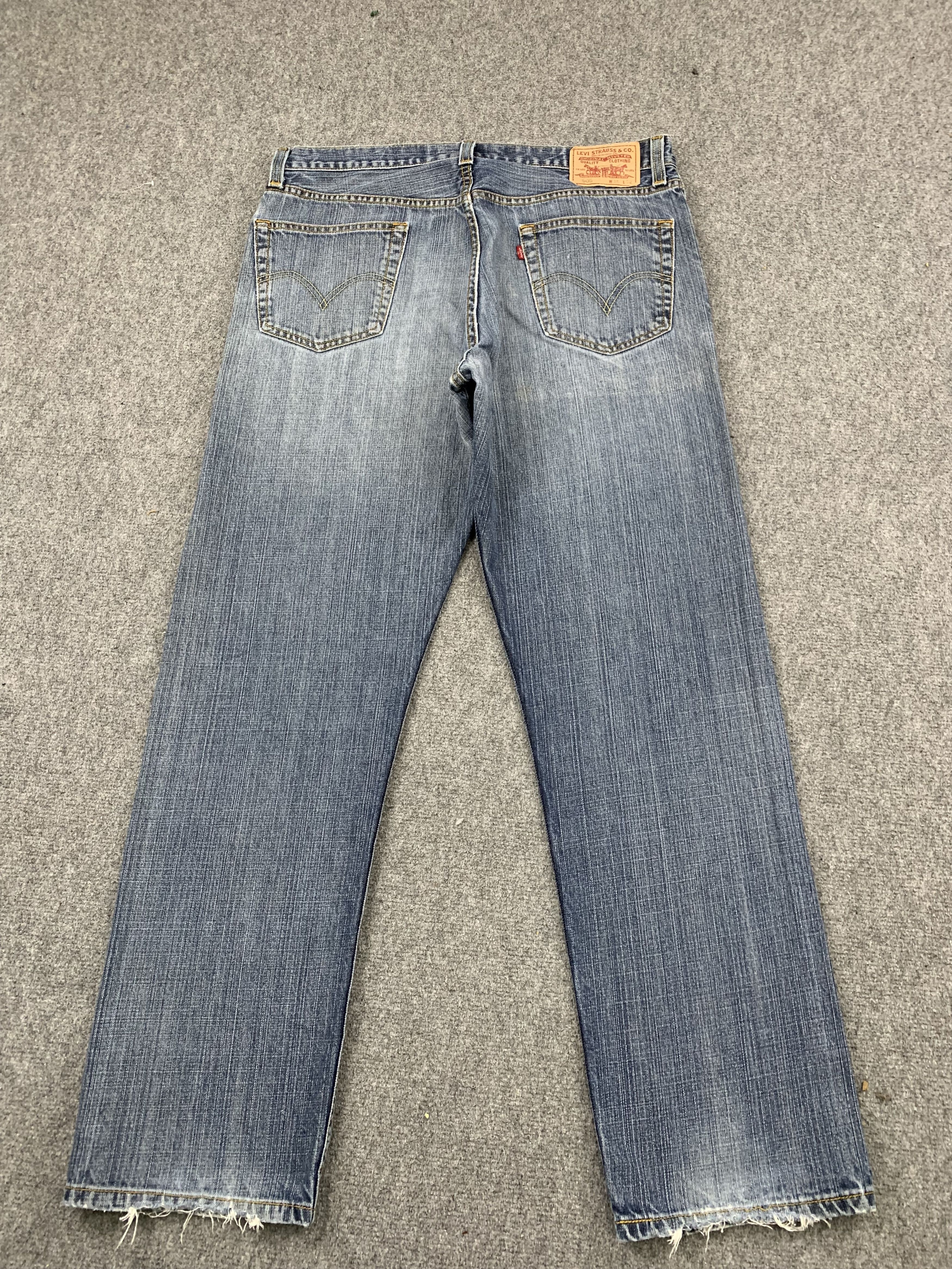 Levi's Vintage Levis 505 Faded Blue Jeans DP1797 Size US 36 / EU 52 - 3 Thumbnail