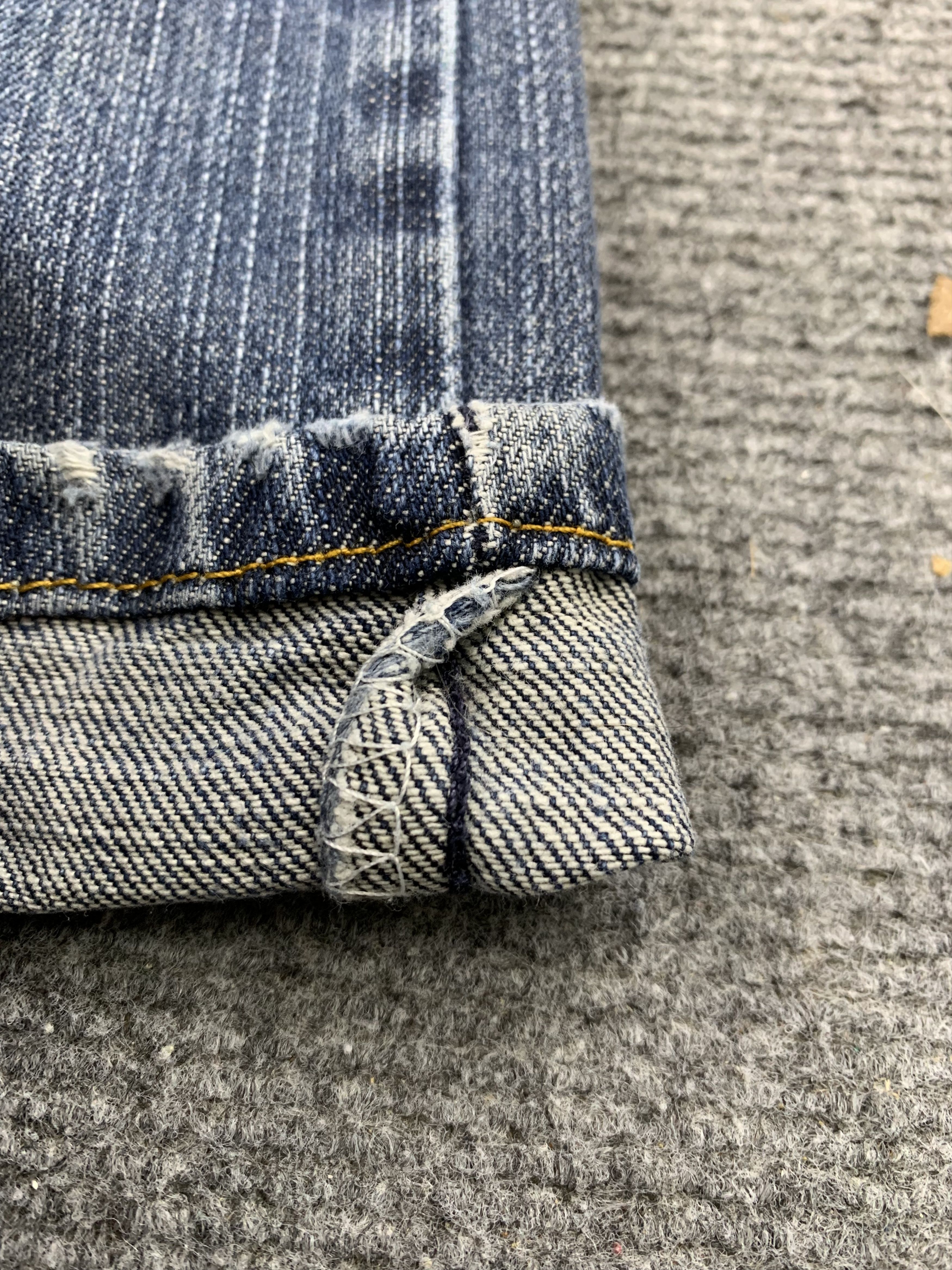 Levi's Vintage Levis 505 Faded Blue Jeans DP1797 Size US 36 / EU 52 - 8 Thumbnail