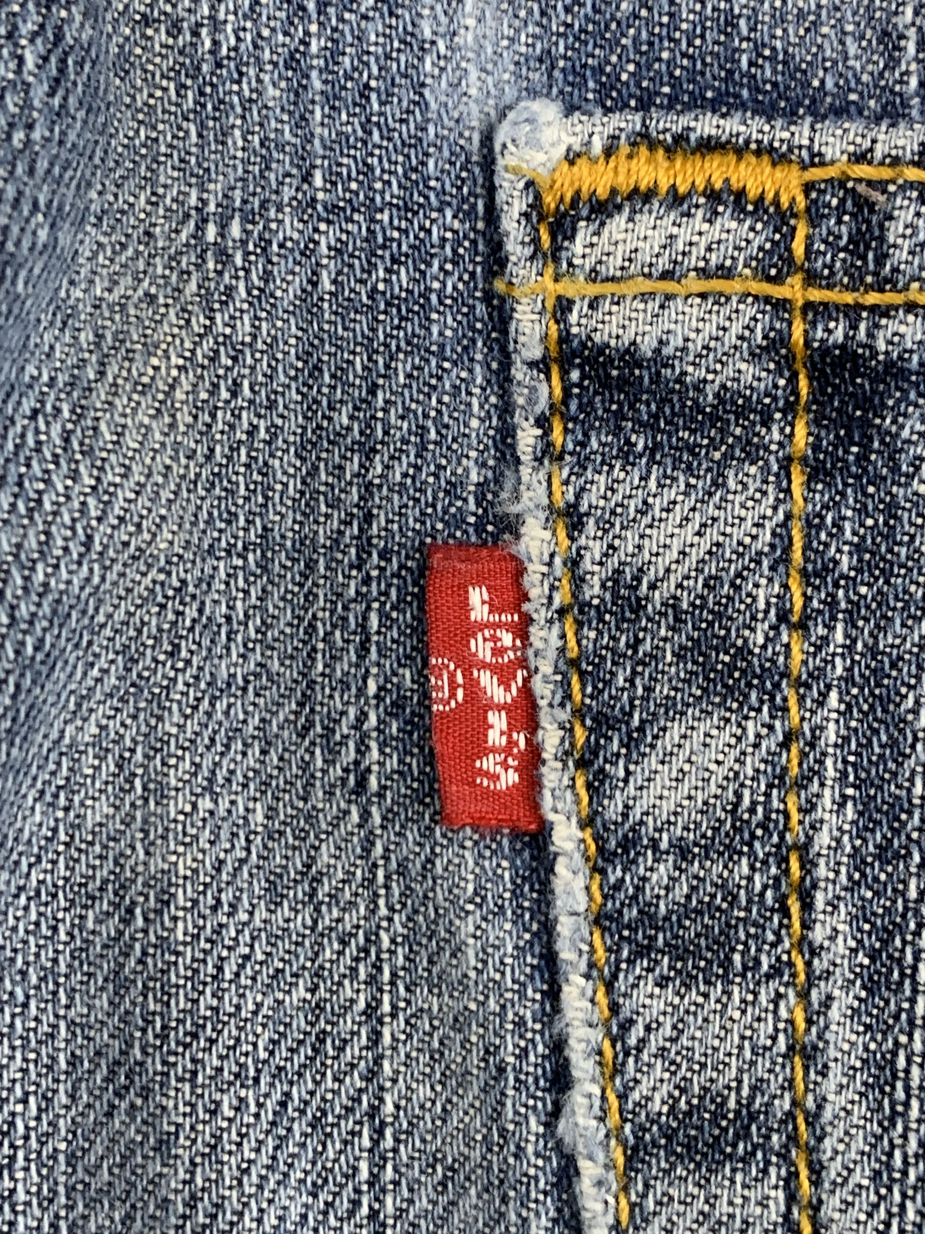 Levi's Vintage Levis 505 Faded Blue Jeans DP1797 Size US 36 / EU 52 - 6 Thumbnail