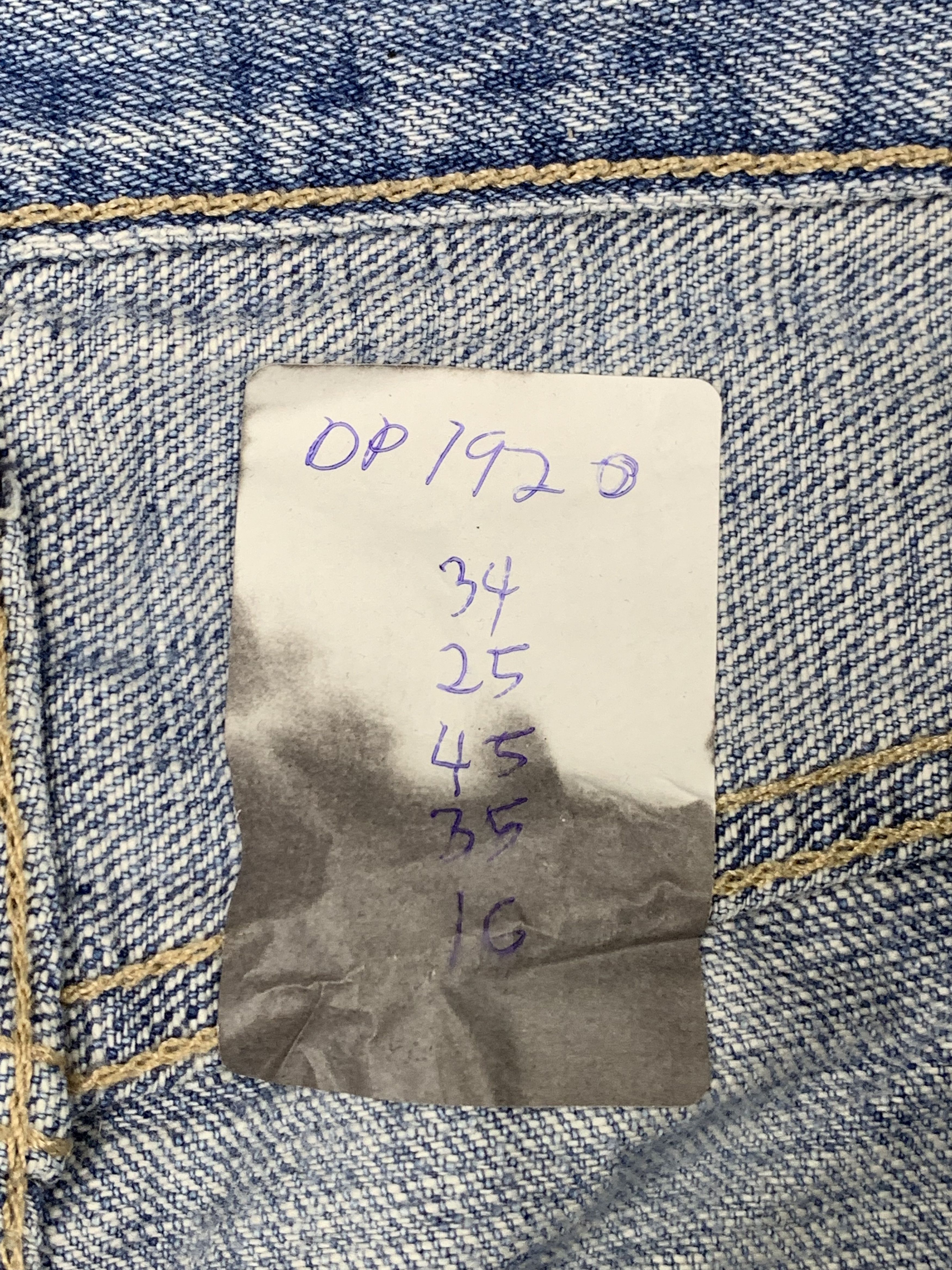 Levi's Vintage Levis 501 Light Wash Jeans DP1820 Size US 34 / EU 50 - 16 Thumbnail