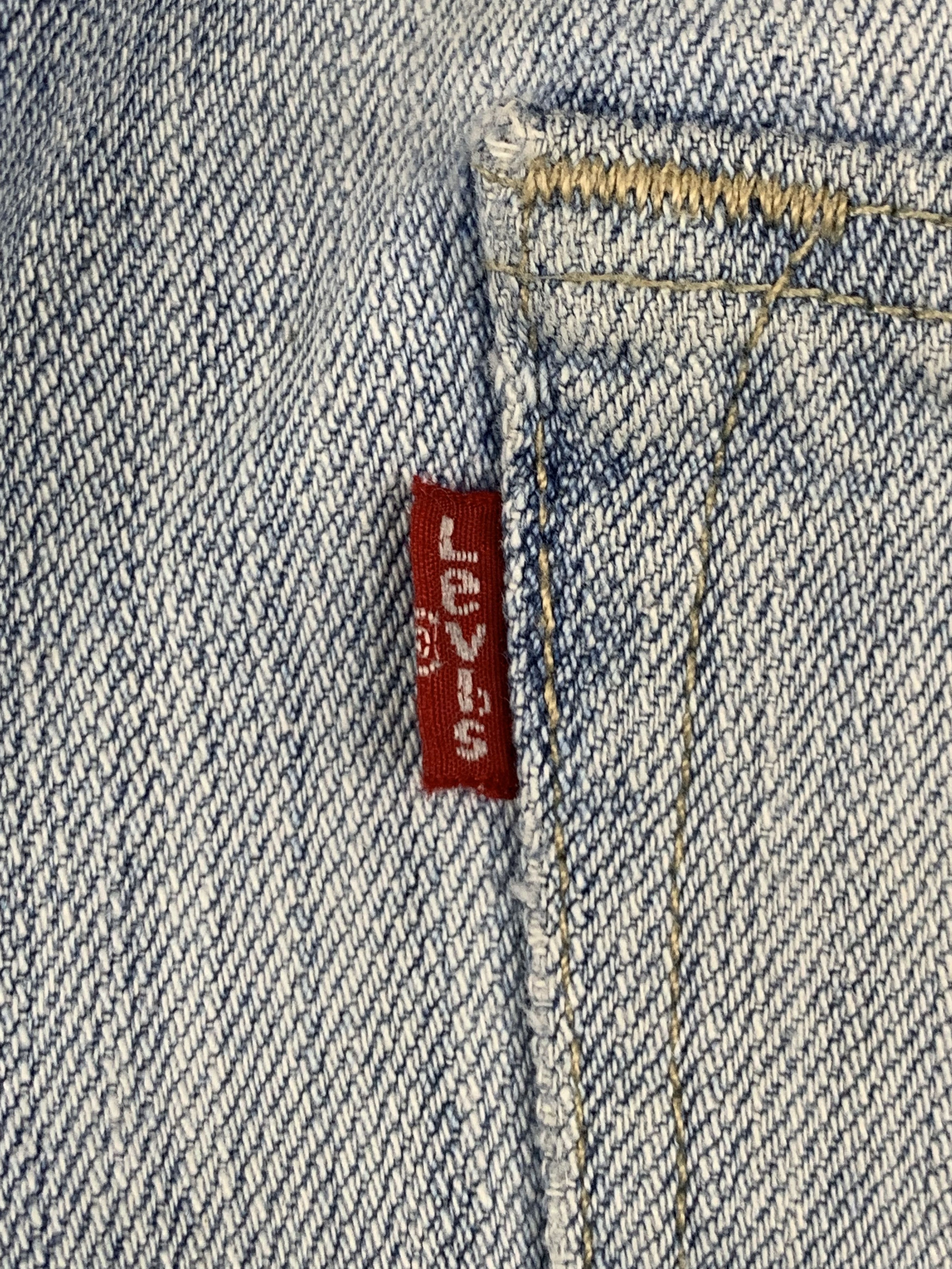 Levi's Vintage Levis 501 Light Wash Jeans DP1820 Size US 34 / EU 50 - 6 Thumbnail