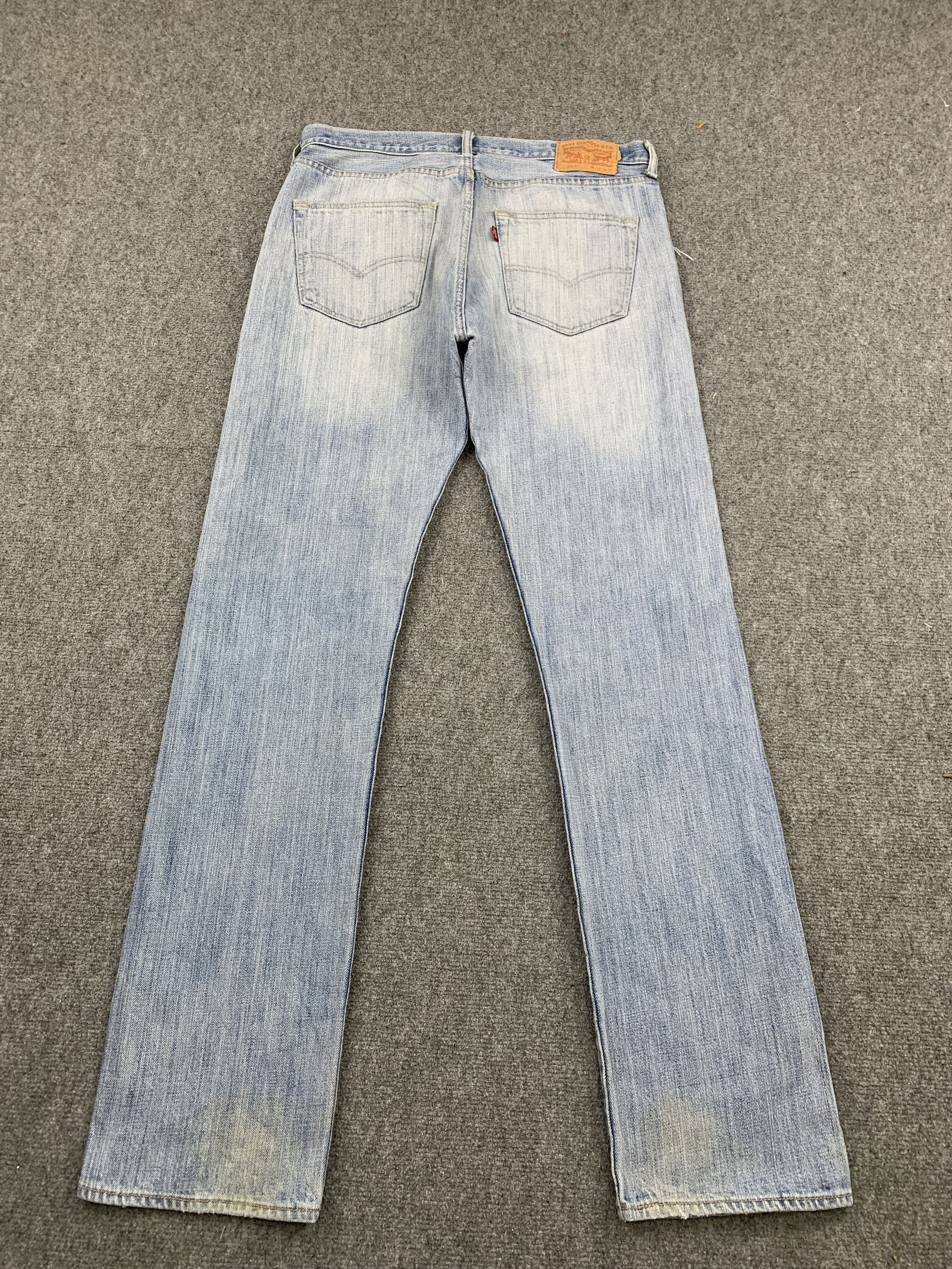 Levi's Vintage Levis 501 Light Wash Jeans DP1820 Size US 34 / EU 50 - 3 Thumbnail
