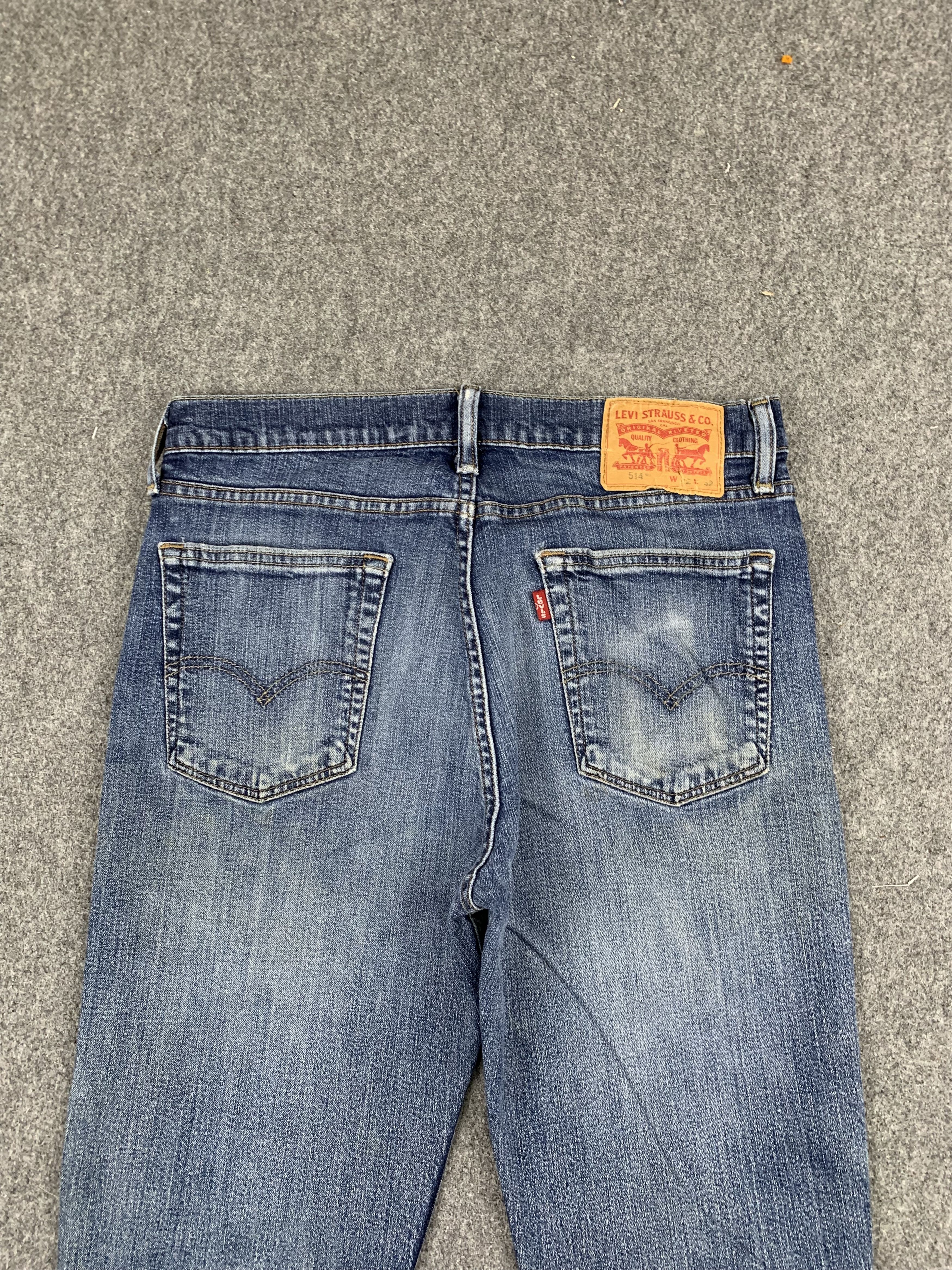 Levi's Vintage Levis 514 Faded Blue Jeans DP1800 Size US 34 / EU 50 - 4 Thumbnail