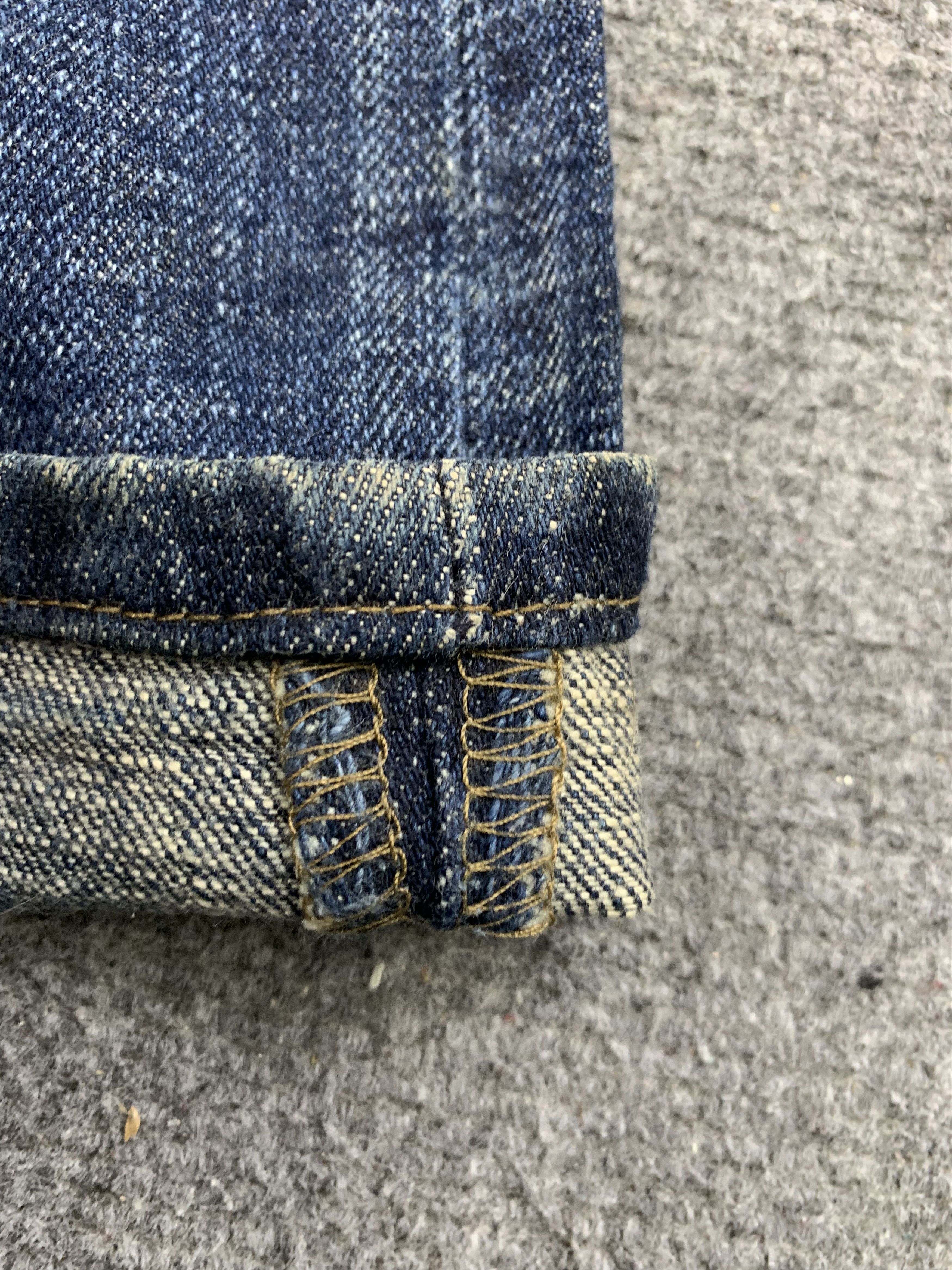Levi's Vintage Levis 501 Faded Blue Jeans DP1801 Size US 35 - 11 Thumbnail