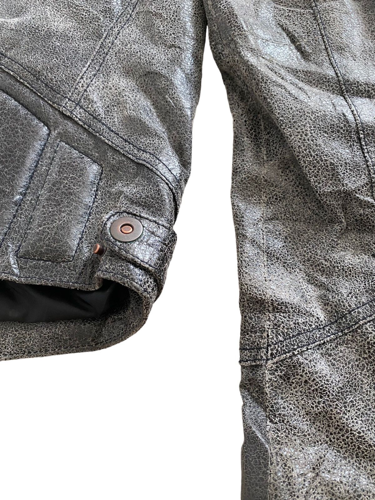 Ducati DUCATI X PUMA LEATHER BIKE JACKET nice designer Size US M / EU 48-50 / 2 - 15 Thumbnail