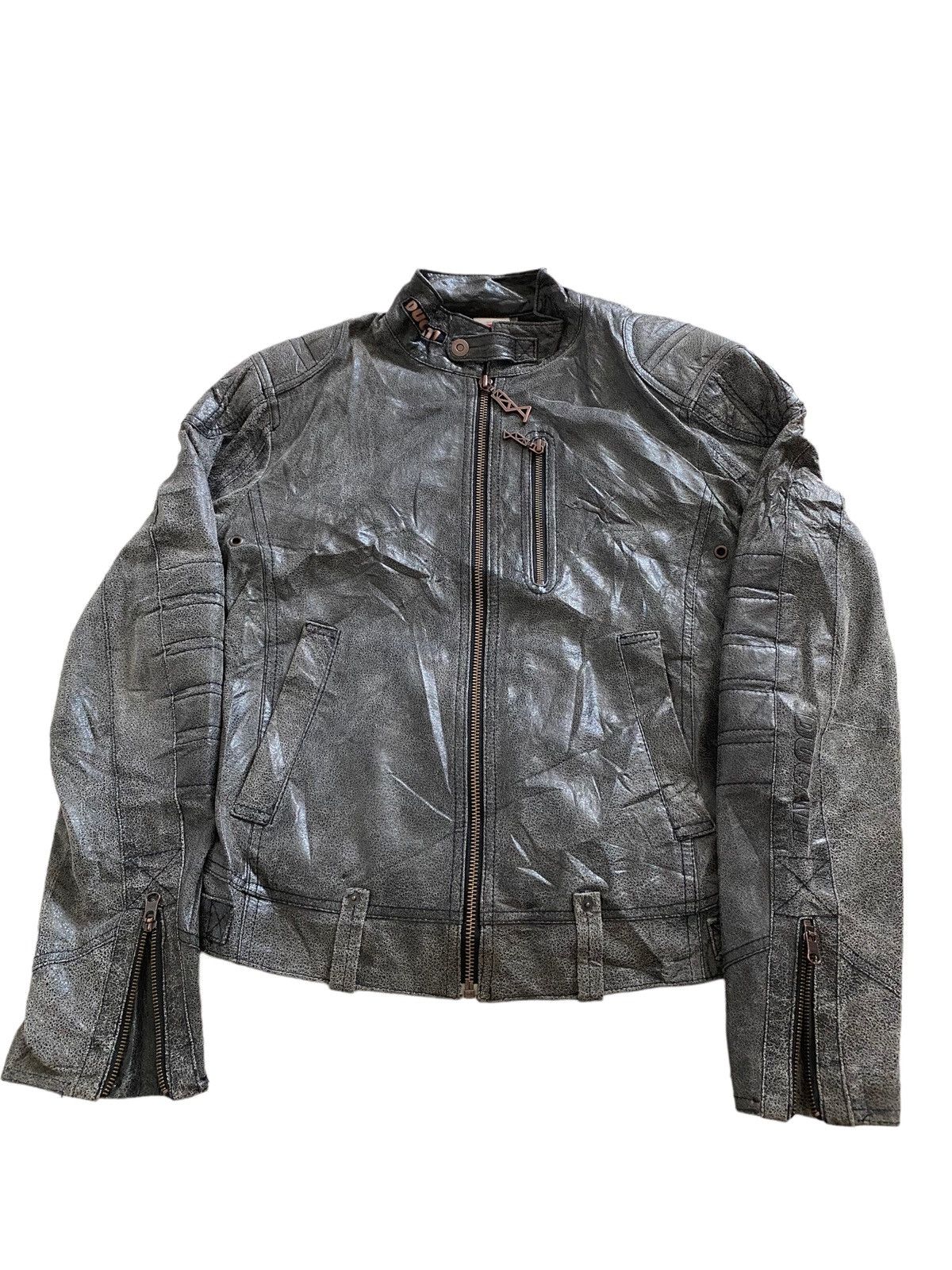 Ducati DUCATI X PUMA LEATHER BIKE JACKET nice designer Size US M / EU 48-50 / 2 - 13 Thumbnail