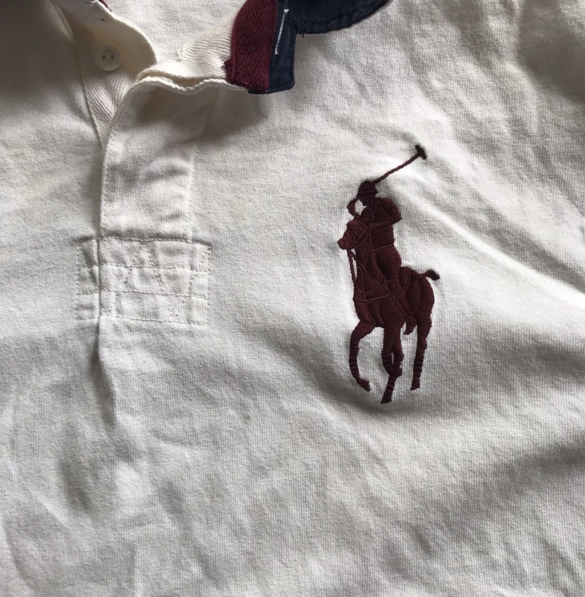 Polo Ralph Lauren × Vintage Vintage Polo Ralph Lauren Long Sleeve Polo Embroidered Size US XL / EU 56 / 4 - 3 Thumbnail