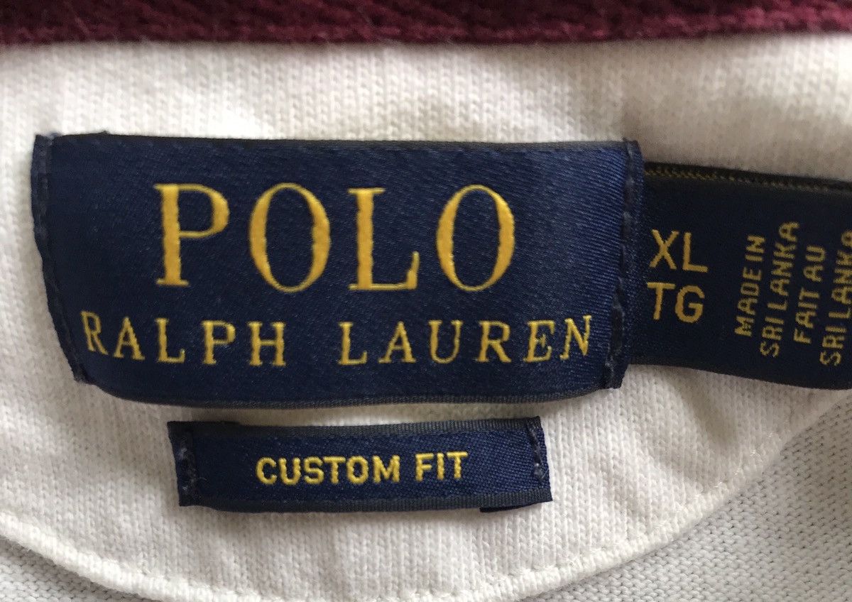 Polo Ralph Lauren × Vintage Vintage Polo Ralph Lauren Long Sleeve Polo Embroidered Size US XL / EU 56 / 4 - 2 Thumbnail