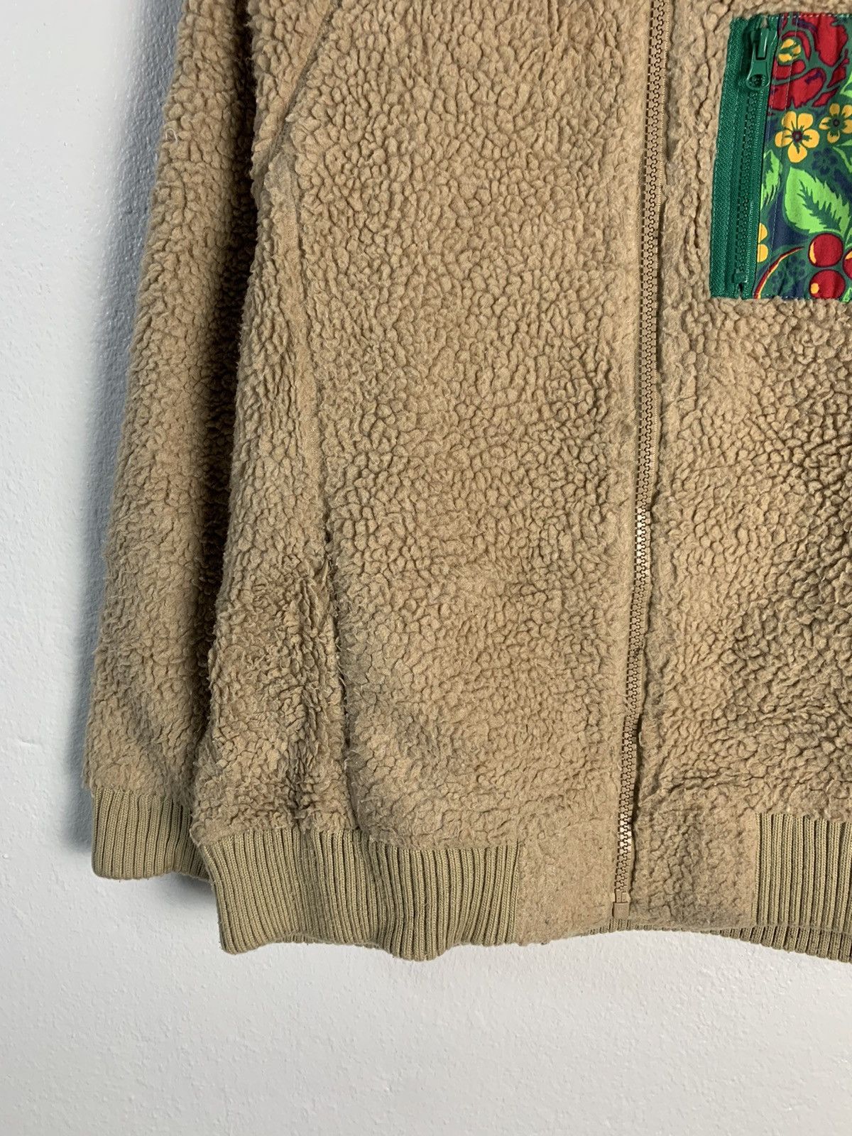 Japanese Brand Titicaca Fleece Sherpa Jacket Size M / US 6-8 / IT 42-44 - 3 Thumbnail