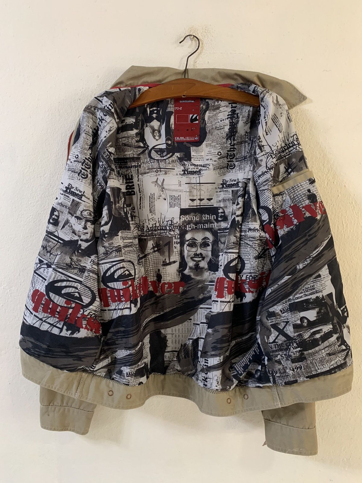 Quiksilver Quiksilver Nice Design Jacket Size US L / EU 52-54 / 3 - 12 Thumbnail