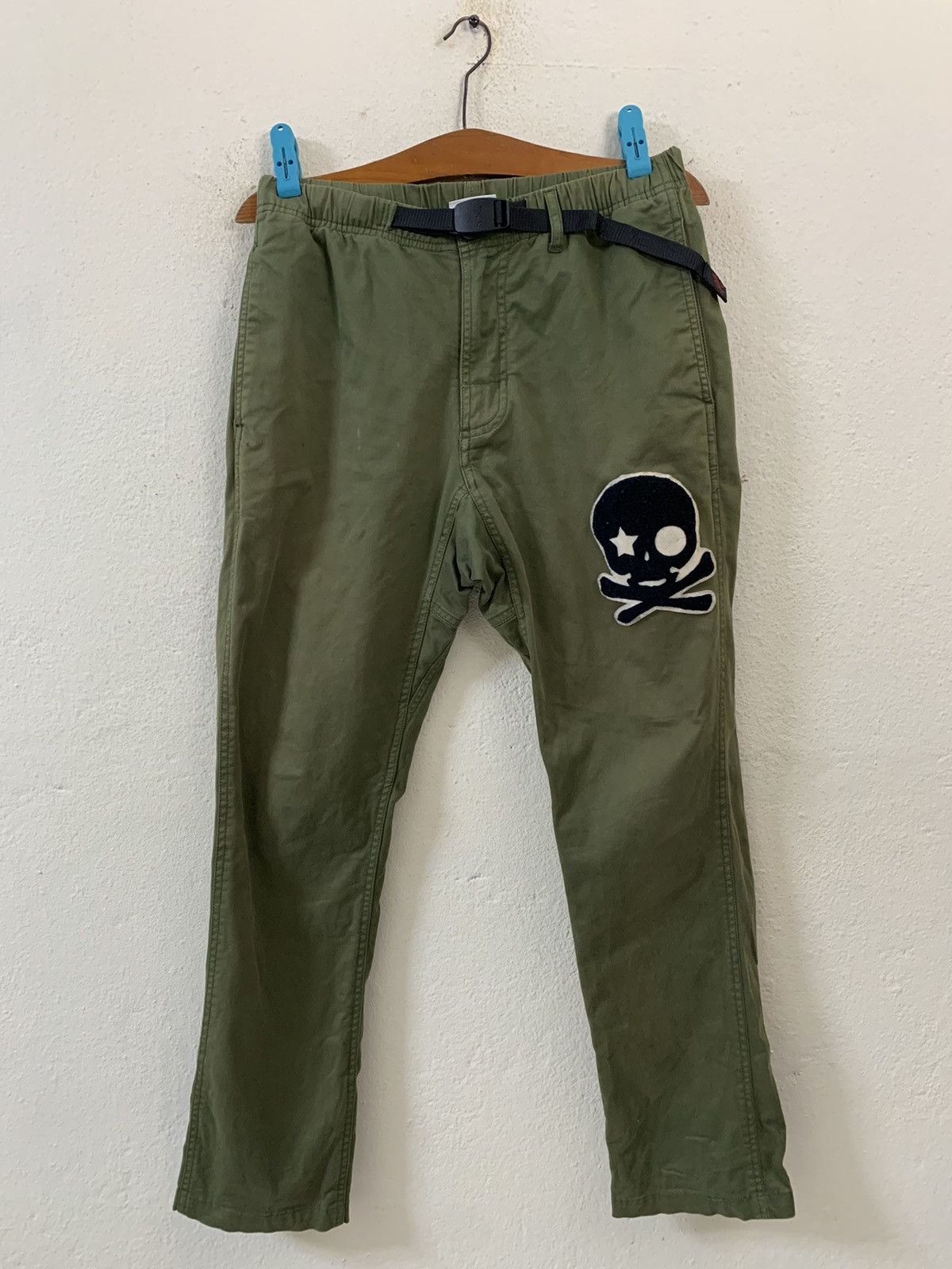 Gramicci Gramicci Skull Patches Pants Size US 29 - 1 Thumbnail