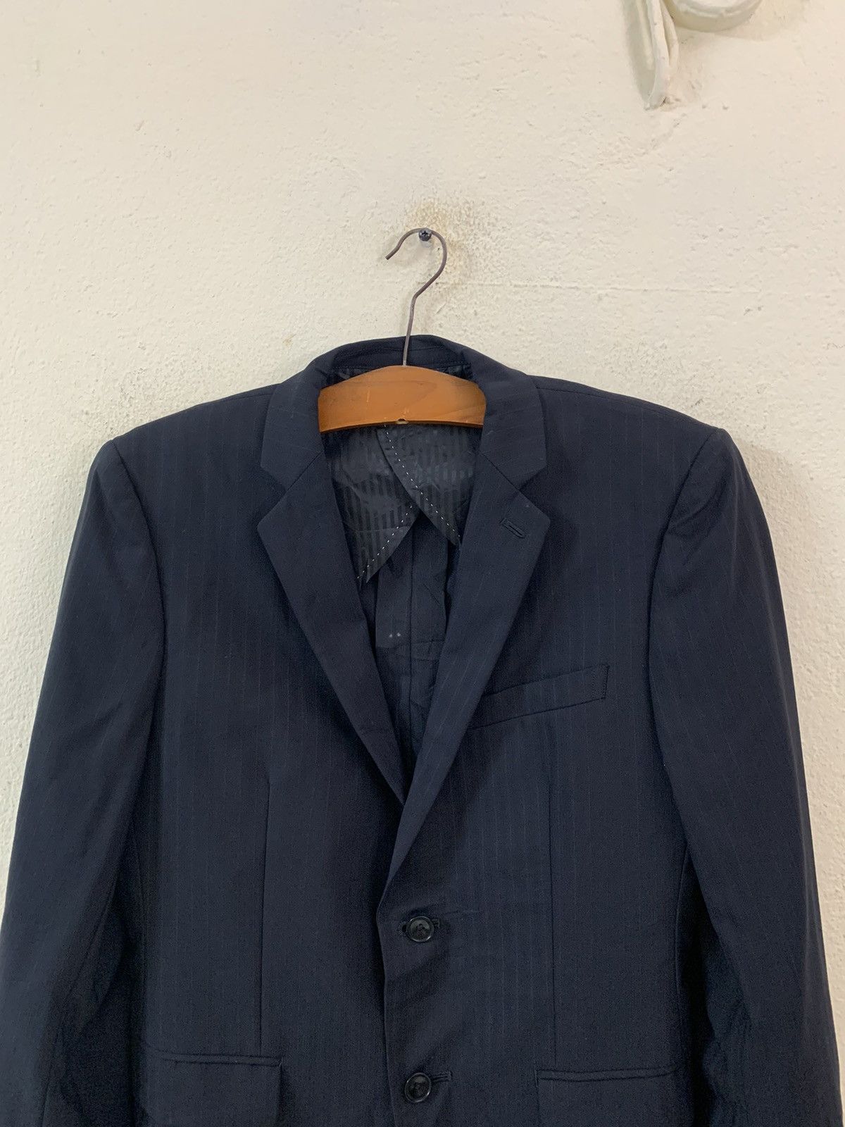 Yohji Yamamoto Yohji Yamamoto Sacsny Y’Saccs Stripe Blazer Size US S / EU 44-46 / 1 - 4 Thumbnail