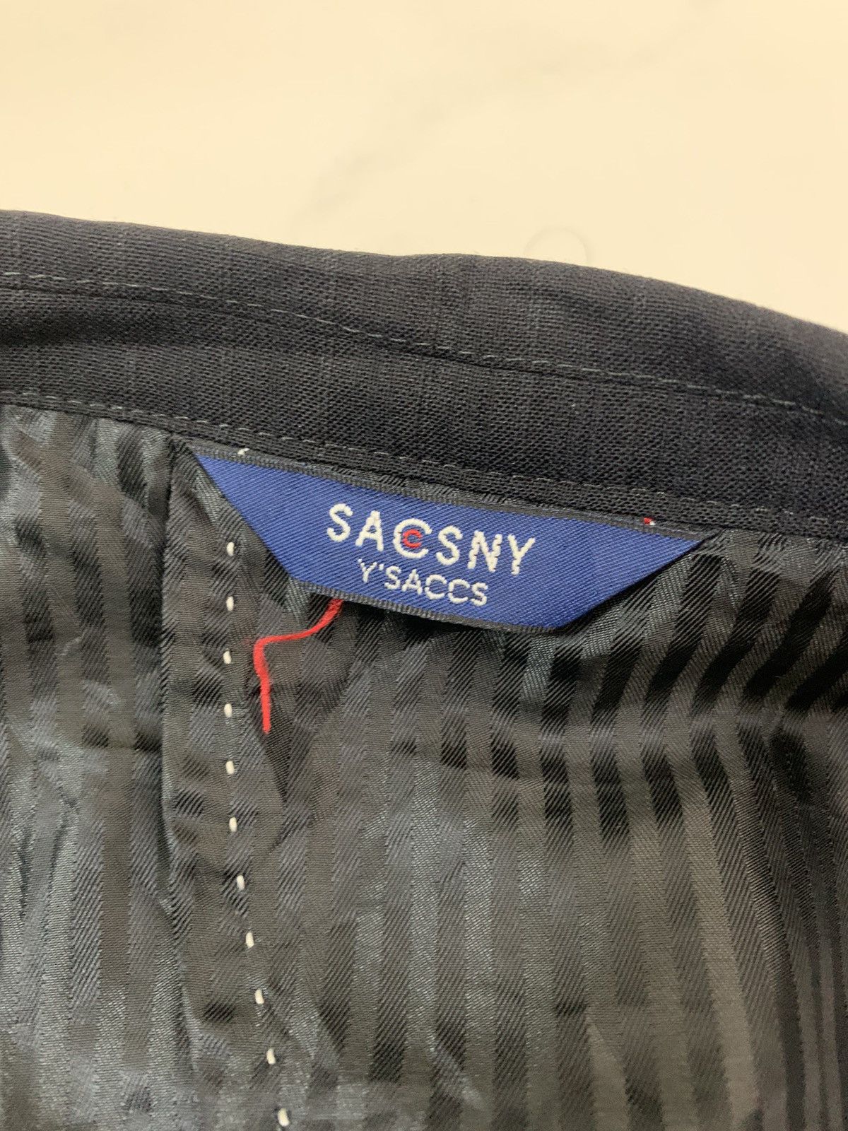 Yohji Yamamoto Yohji Yamamoto Sacsny Y’Saccs Stripe Blazer Size US S / EU 44-46 / 1 - 8 Thumbnail