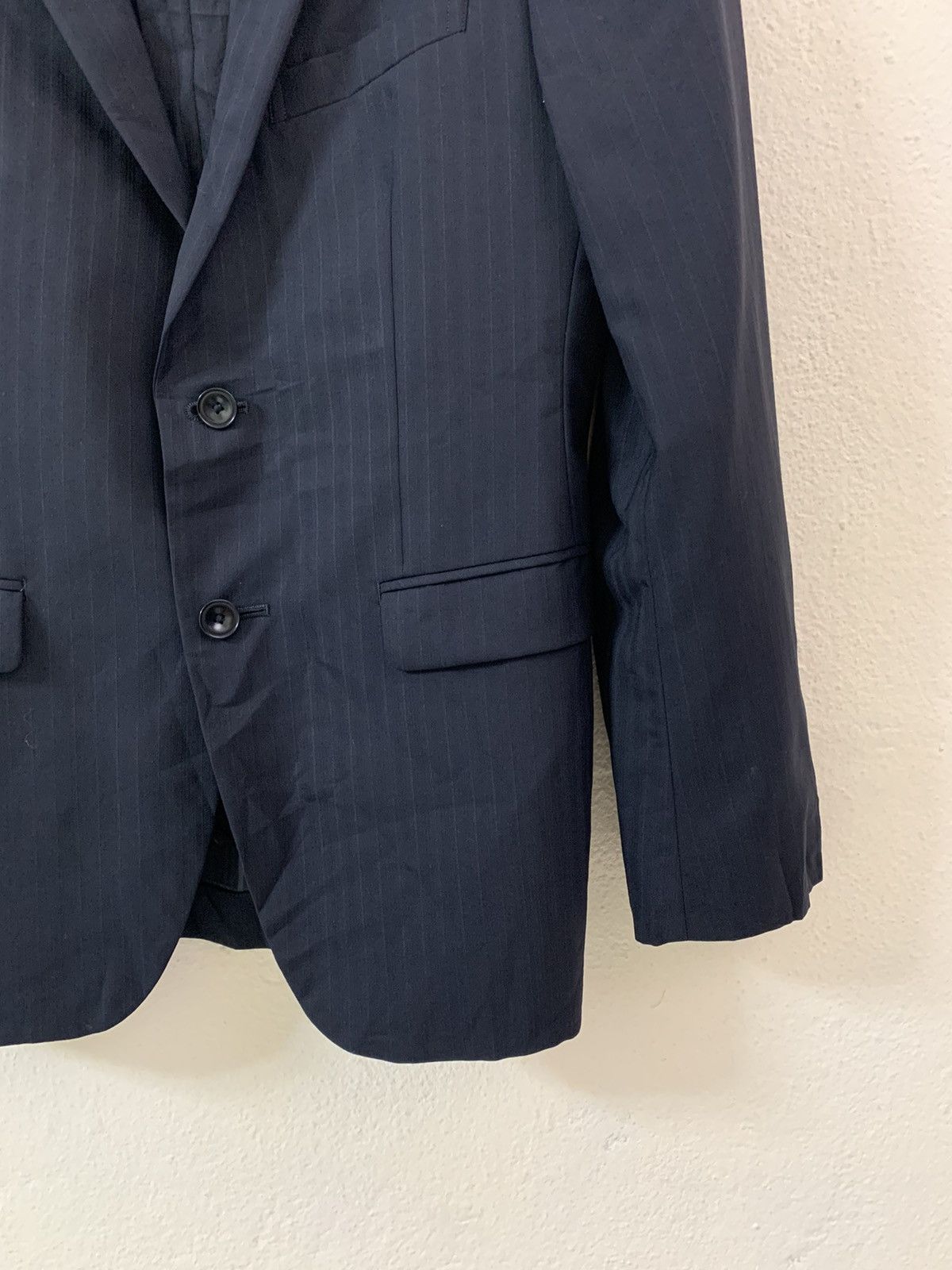 Yohji Yamamoto Yohji Yamamoto Sacsny Y’Saccs Stripe Blazer Size US S / EU 44-46 / 1 - 2 Thumbnail