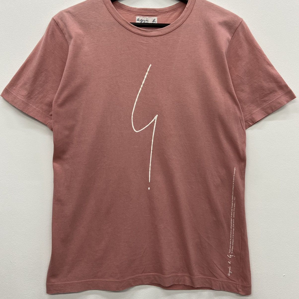 Designer Rare!! AGNES B french designer tee Size US S / EU 44-46 / 1 - 2 Thumbnail