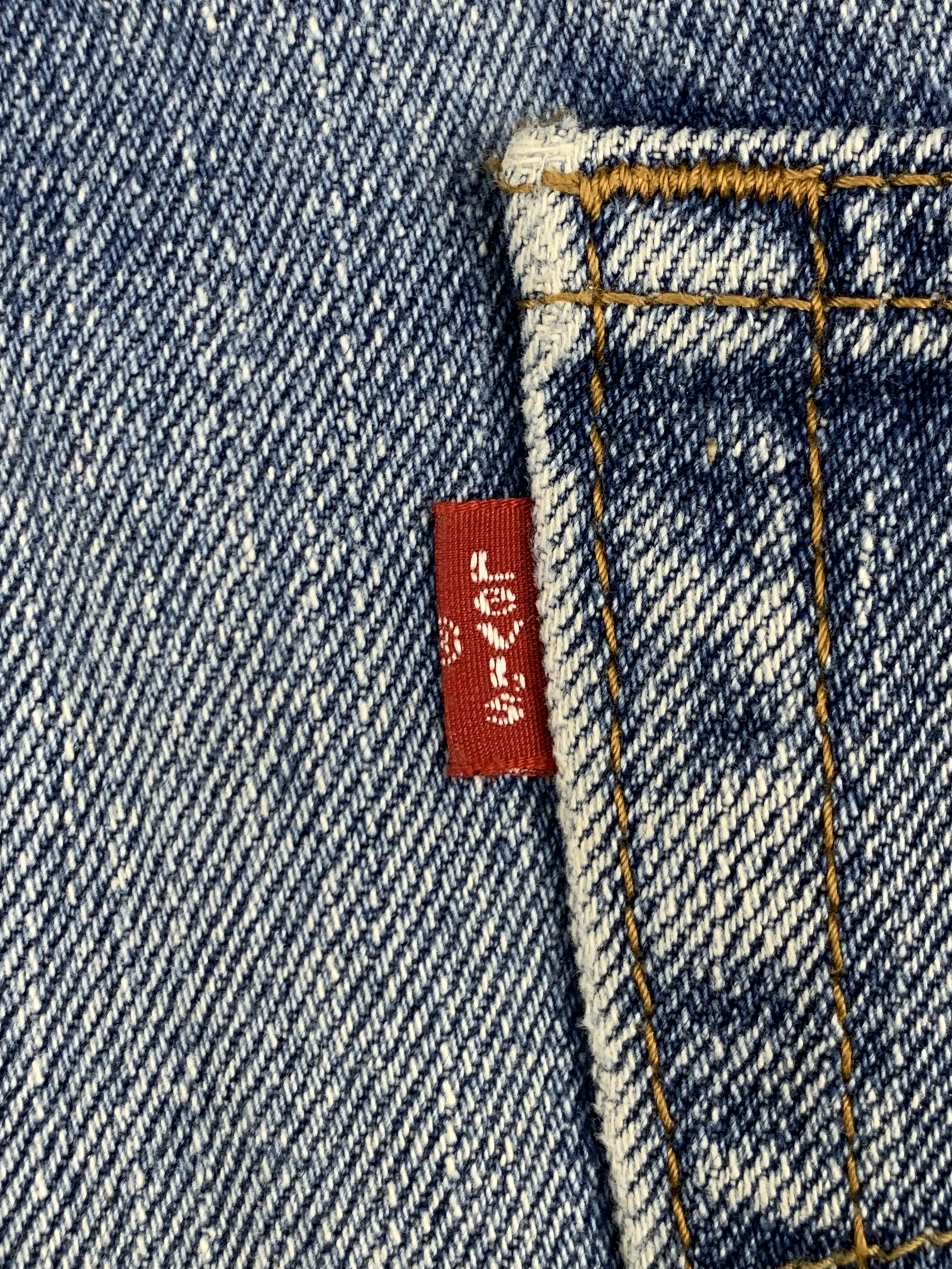 Levi's Vintage Levis 550 Light Wash Jeans DP1805 Size US 42 / EU 58 - 4 Thumbnail
