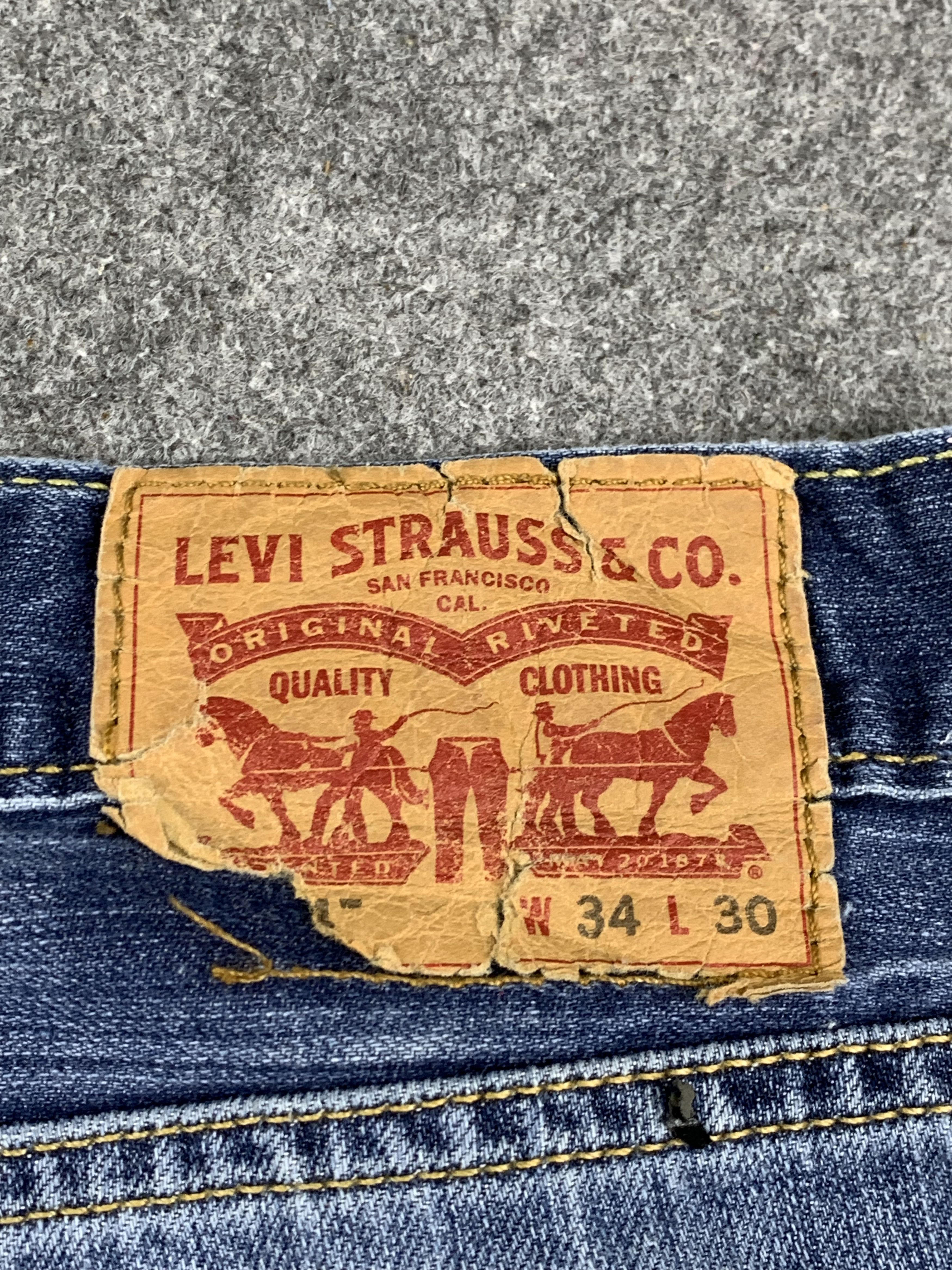 Levi's Vintage Levis 514 Light Blue Jeans DP1806 Size US 36 / EU 52 - 5 Thumbnail