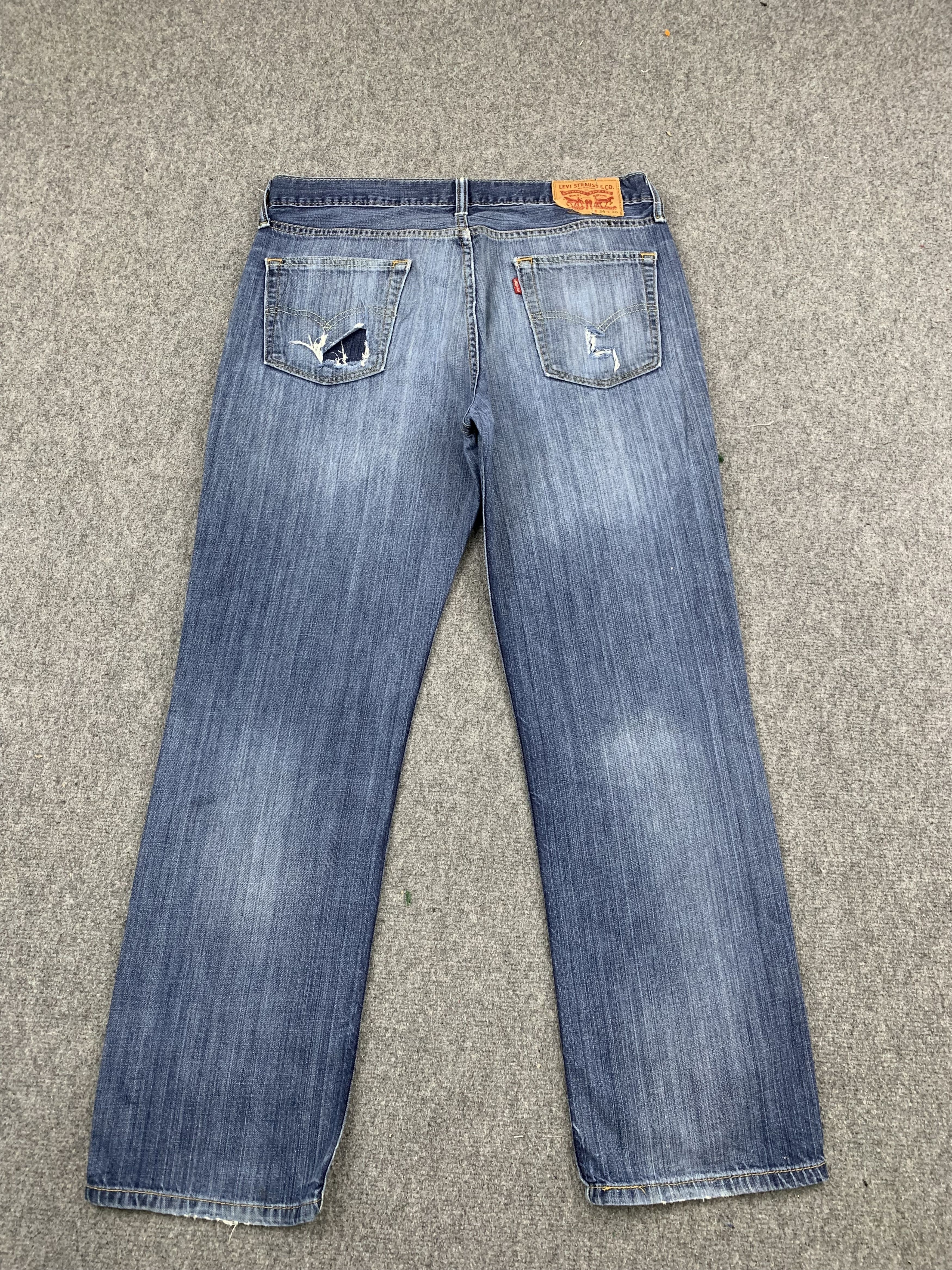 Levi's Vintage Levis 514 Light Blue Jeans DP1806 Size US 36 / EU 52 - 3 Thumbnail